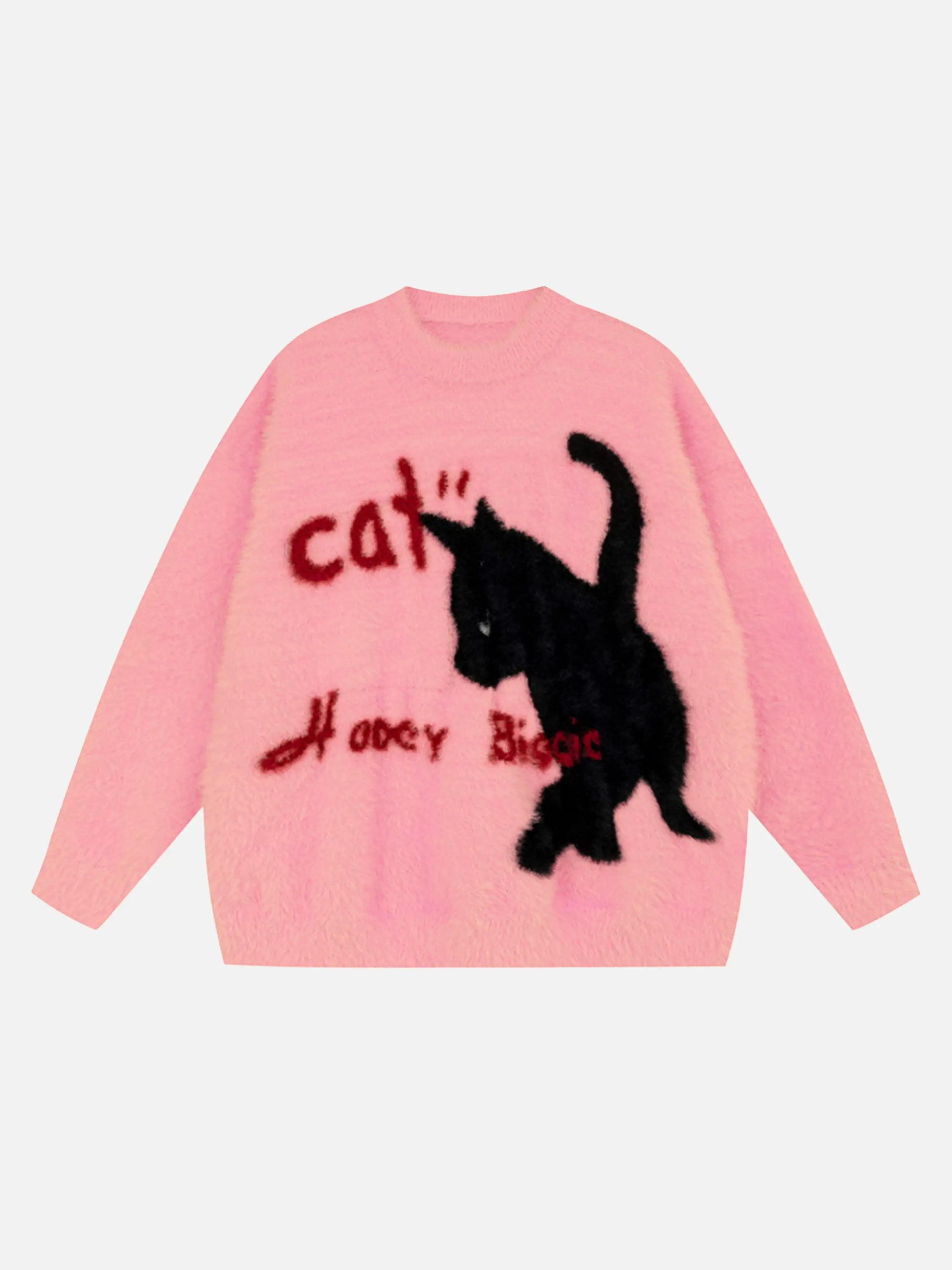 Disguisen Kitten Jacquard Mohair Sweater