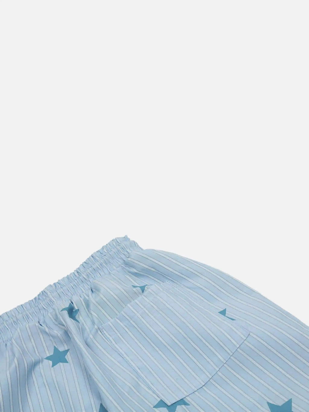 Disguisen Street Retro Star Vertical Stripes Trousers