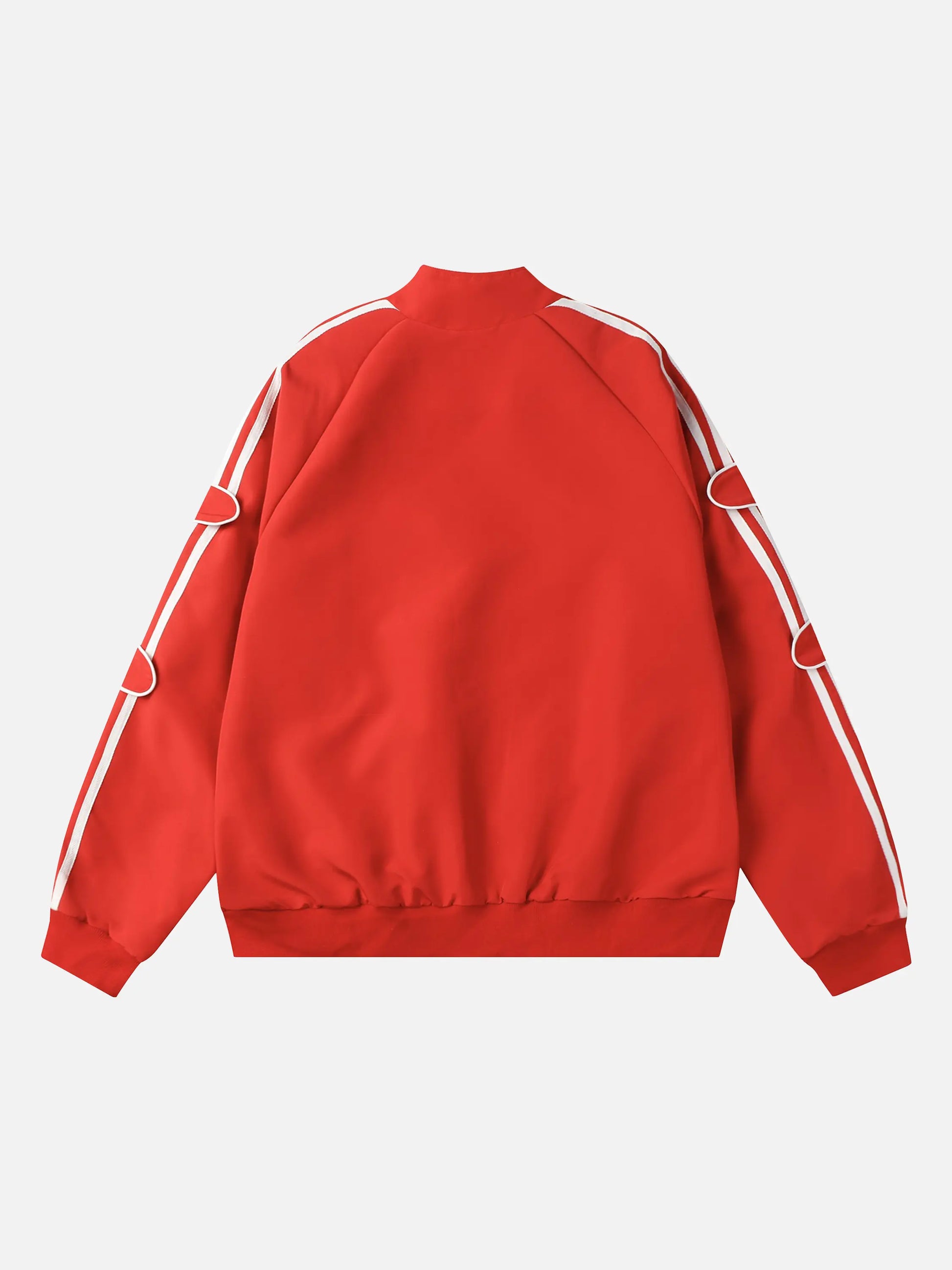 Disguisen American Retro Patchwork Sports Jacket