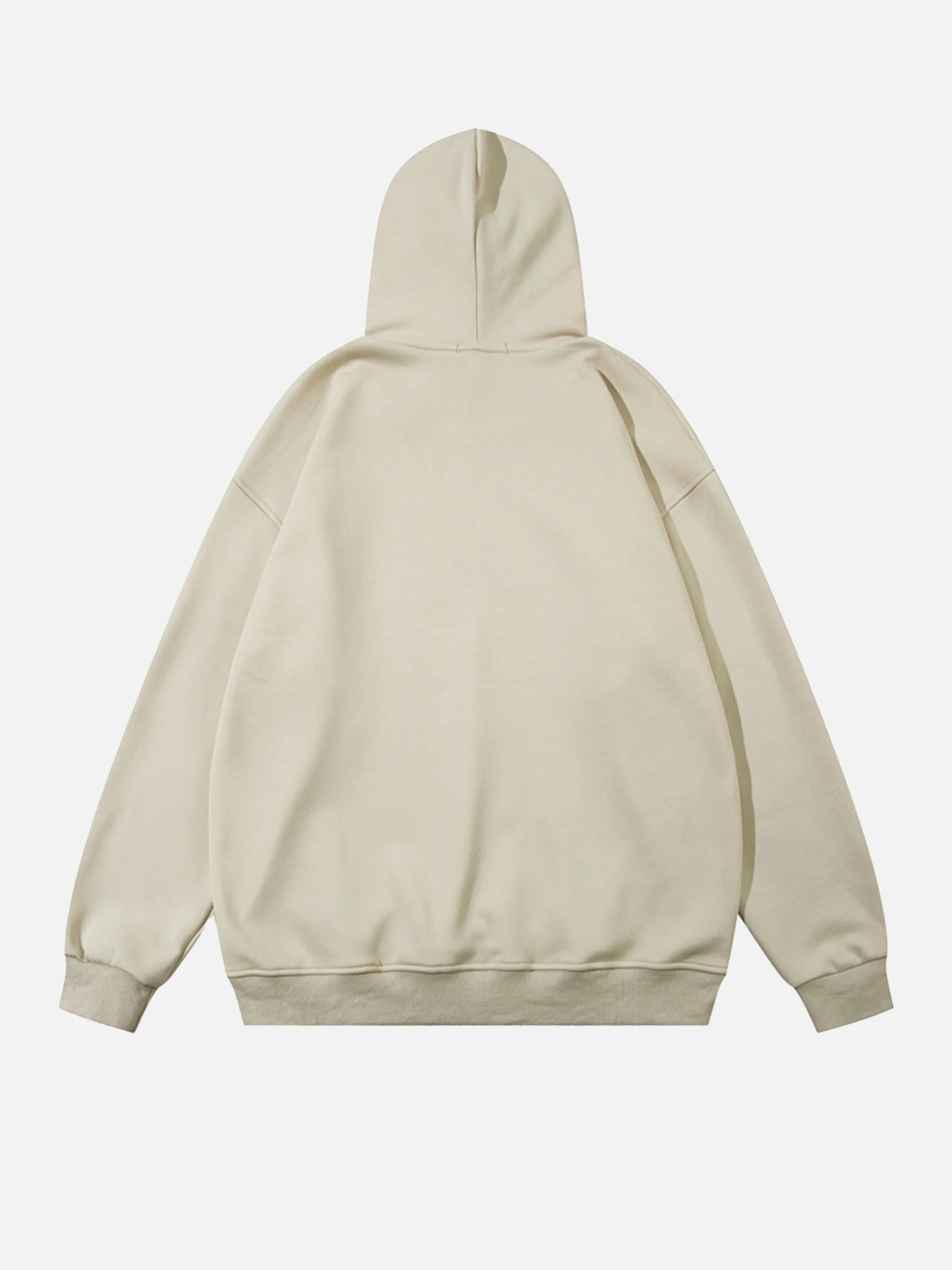 Graffiti Girl Print Hoodie