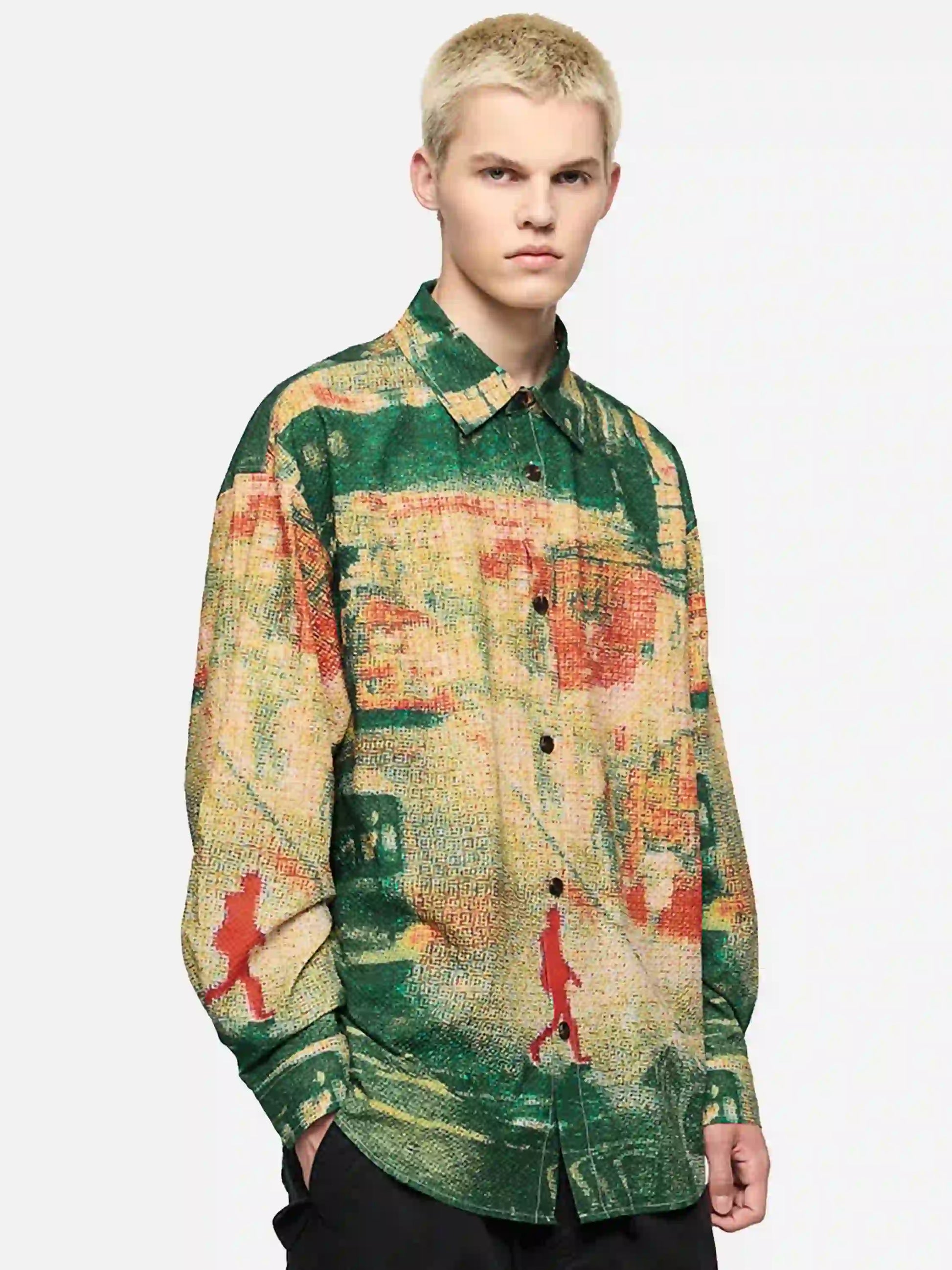 Disguisen American Thermal Imaging Seersucker Shirt