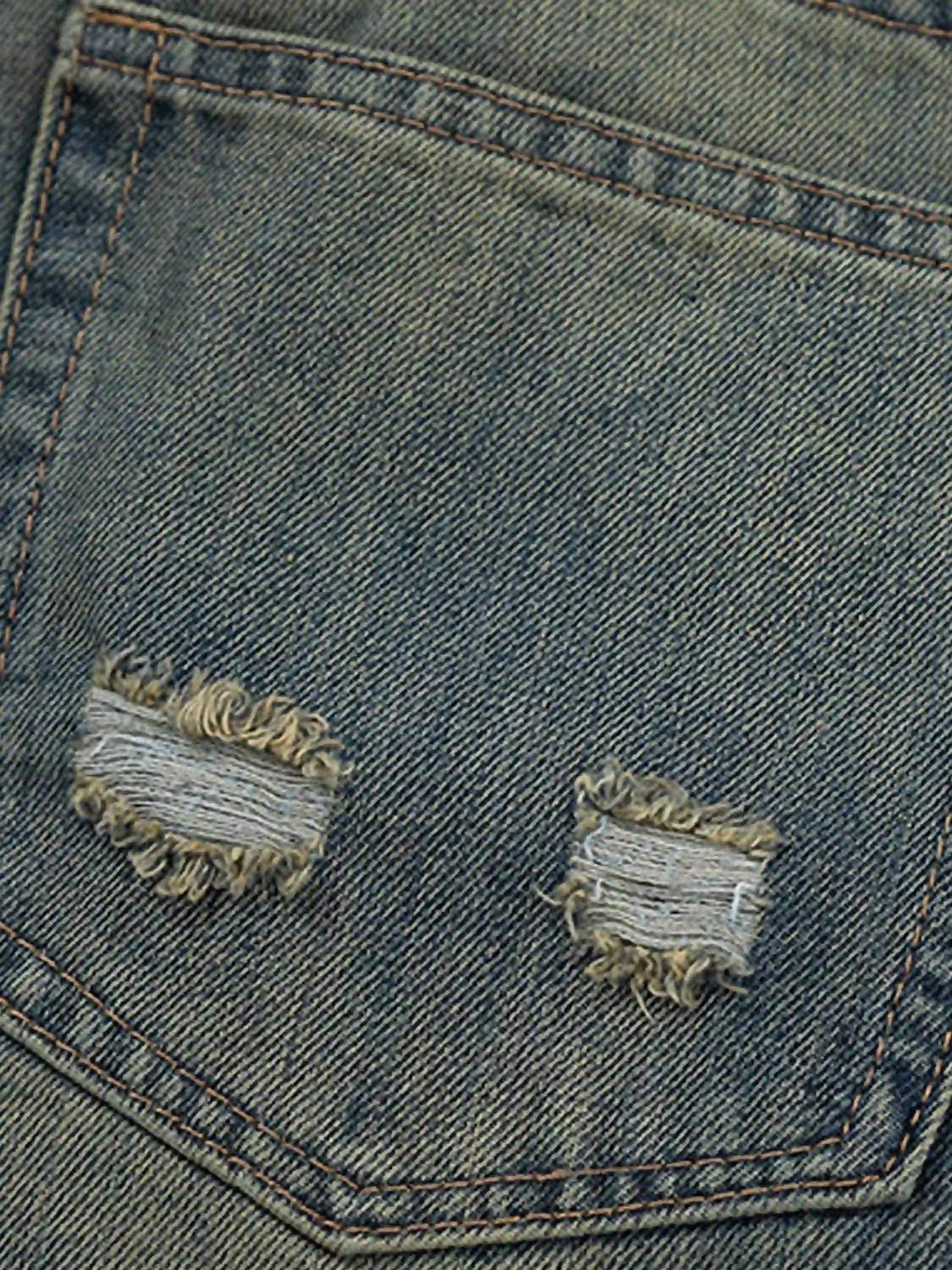 Disguisen American High Street Graffiti Washed Jeans