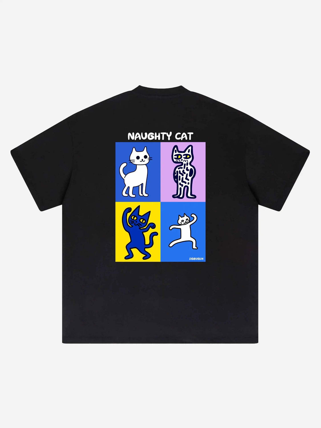 Disguisen Funny Cat Loose T-Shirt