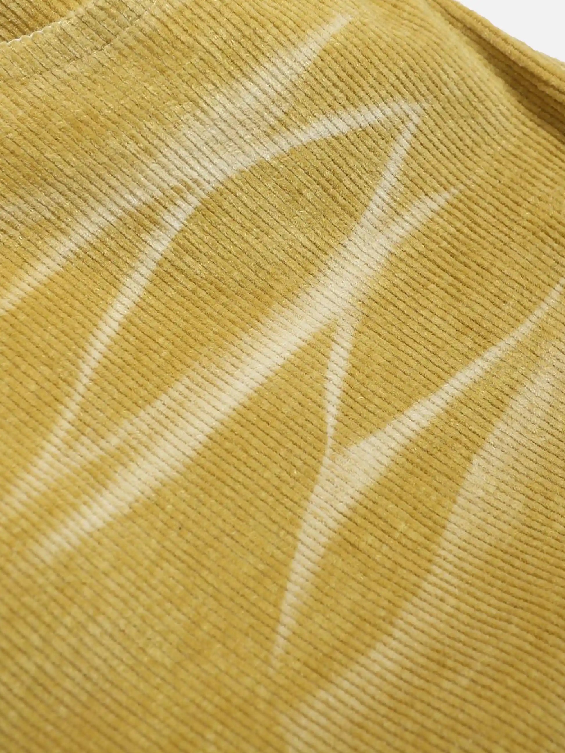 Vintage Water Ripples Corduroy Straight Leg Pants