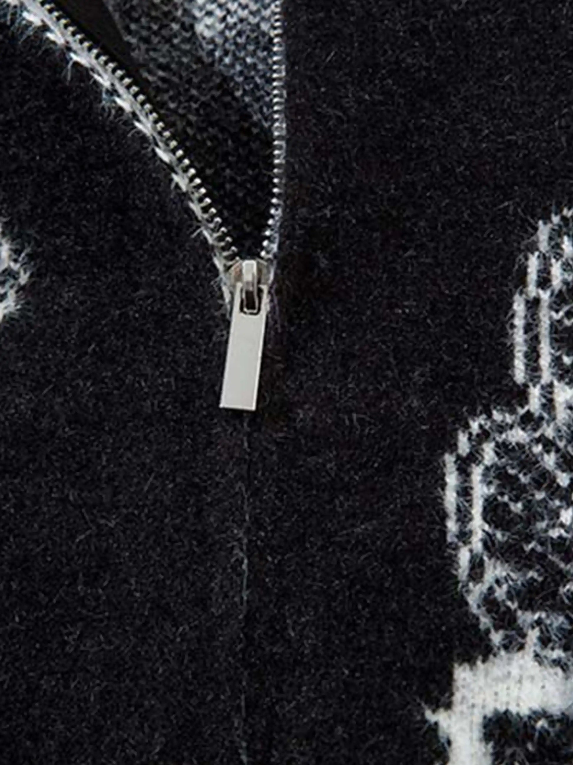 Cross Heart Butterfly Jacquard Cardigan