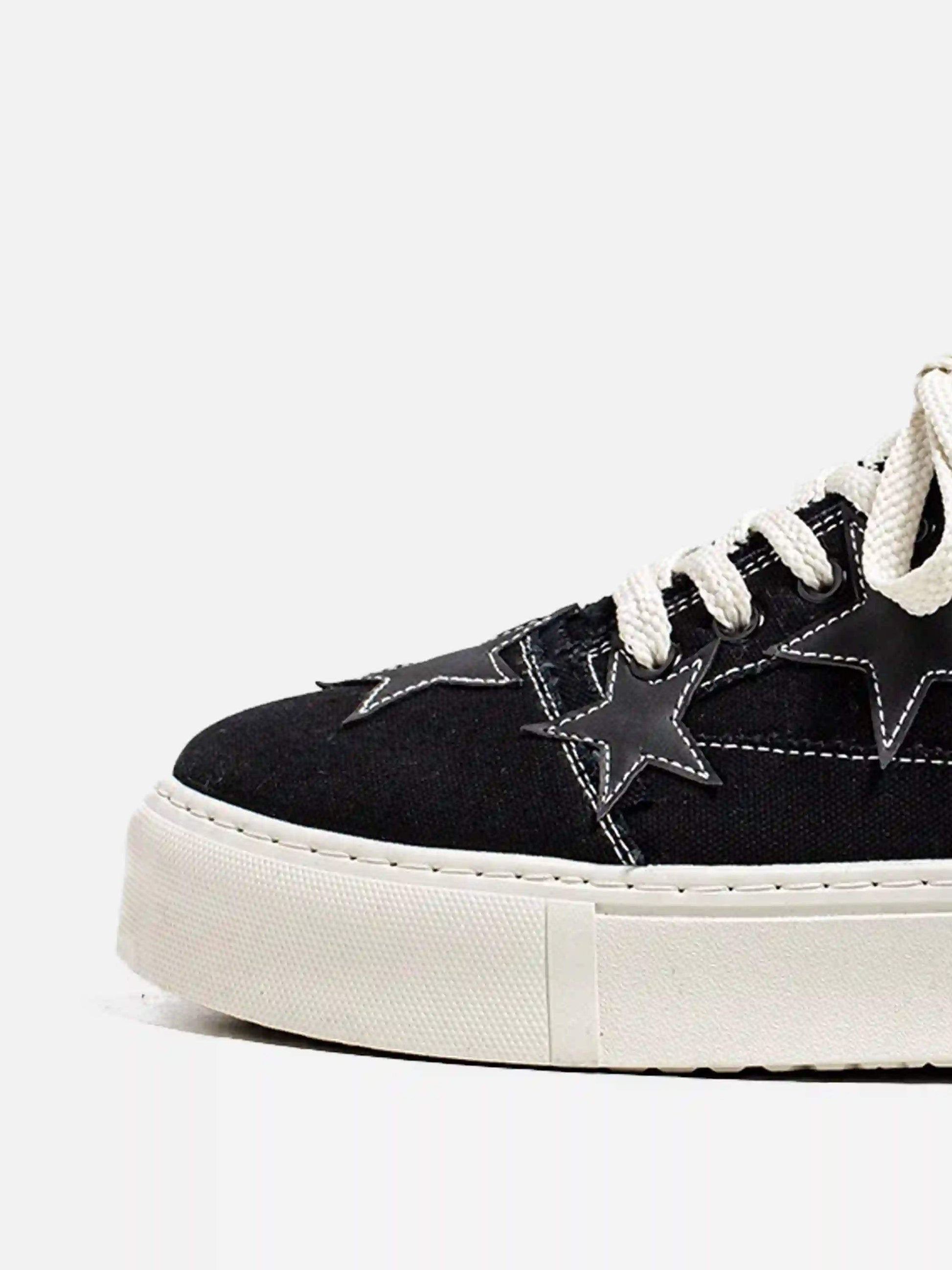 Star Canvas Height-Increasing Shoes
