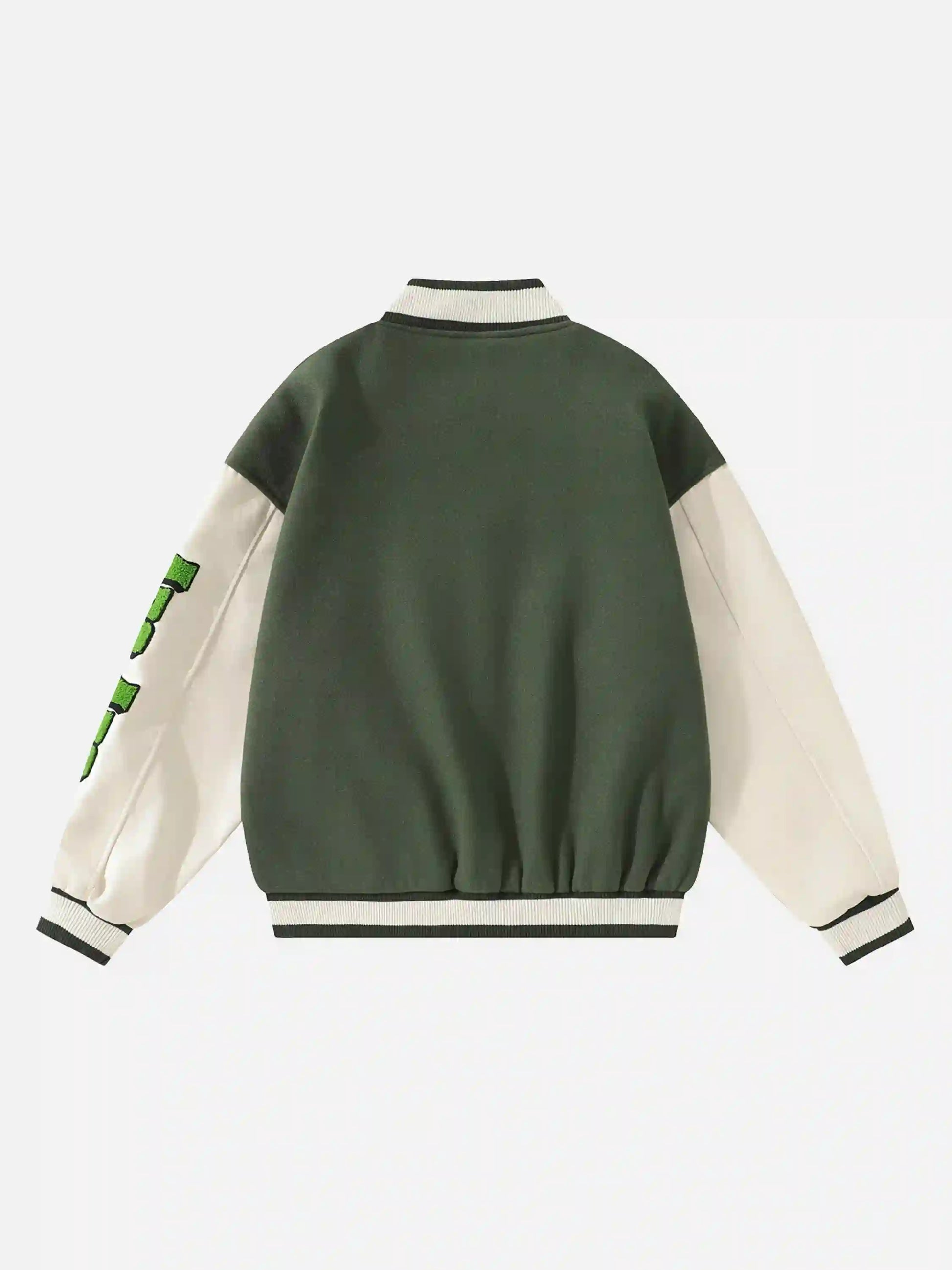 Disguisen Vintage Embroidered Baseball Jacket