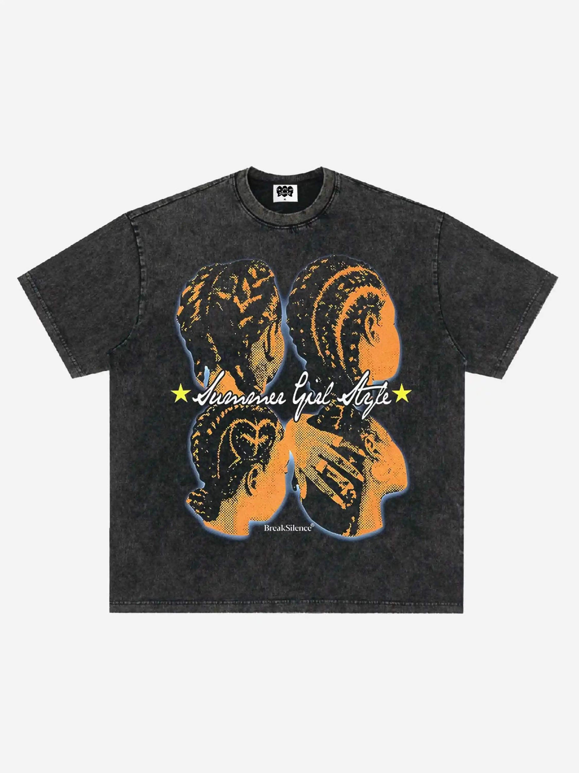 Disguisen Street Hip-Hop Retro T-Shirt