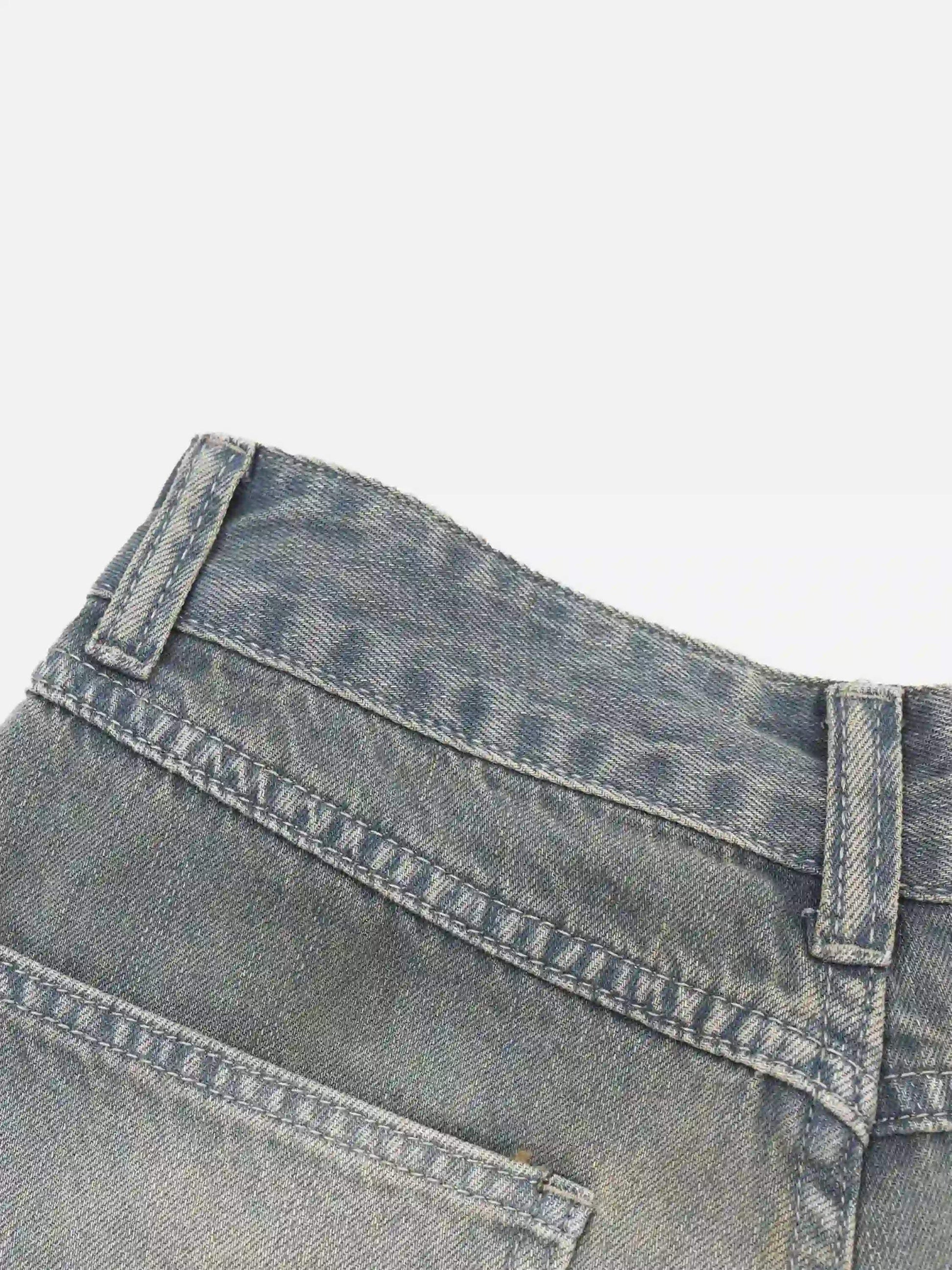 Disguisen American Retro Cropped Denim Jorts