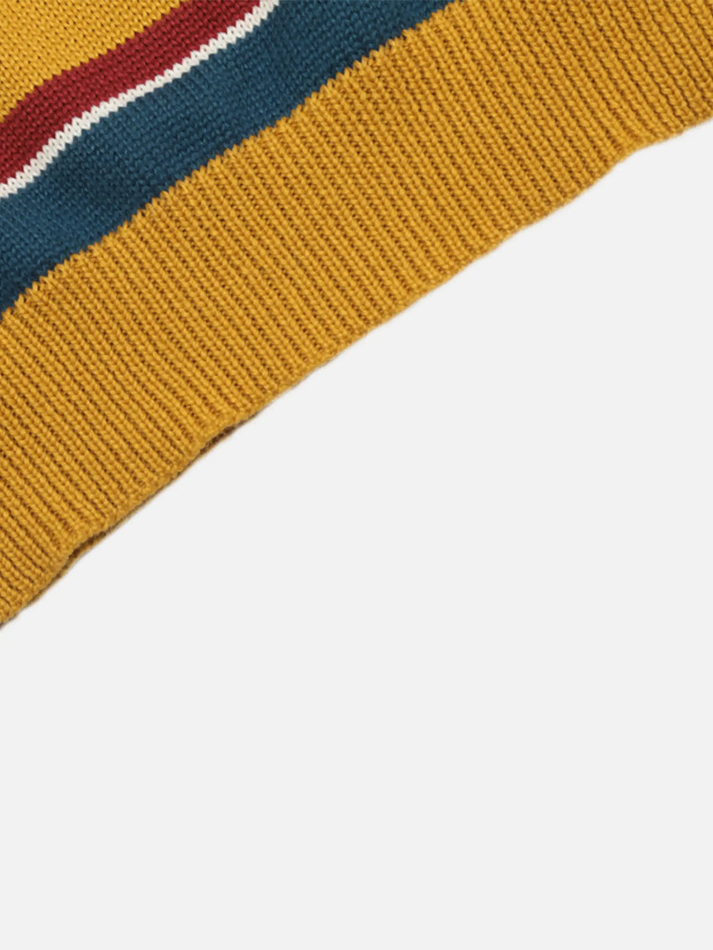 Vintage Embroidered Striped Sweater