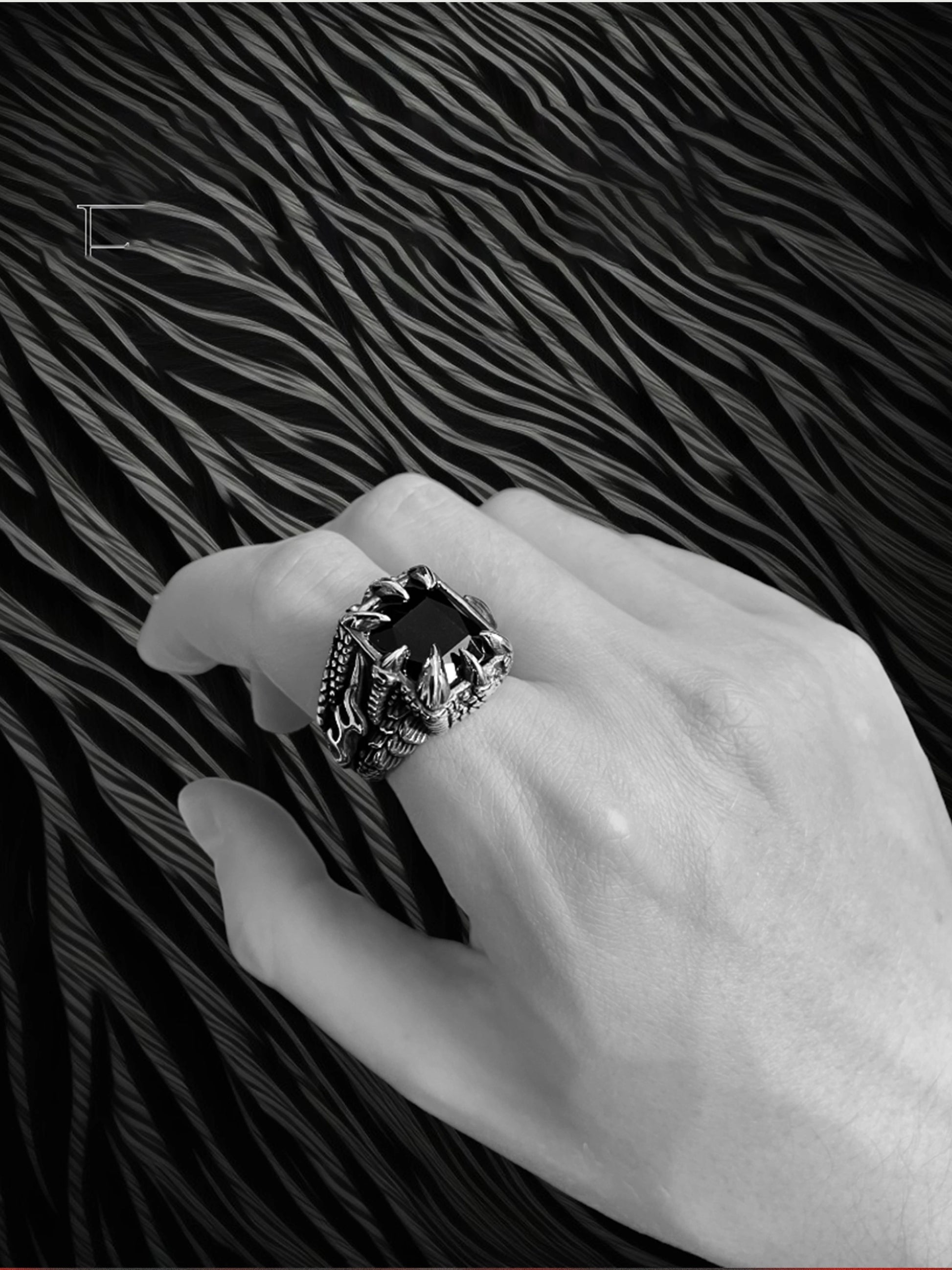 Vintage Eagle Claw Ring
