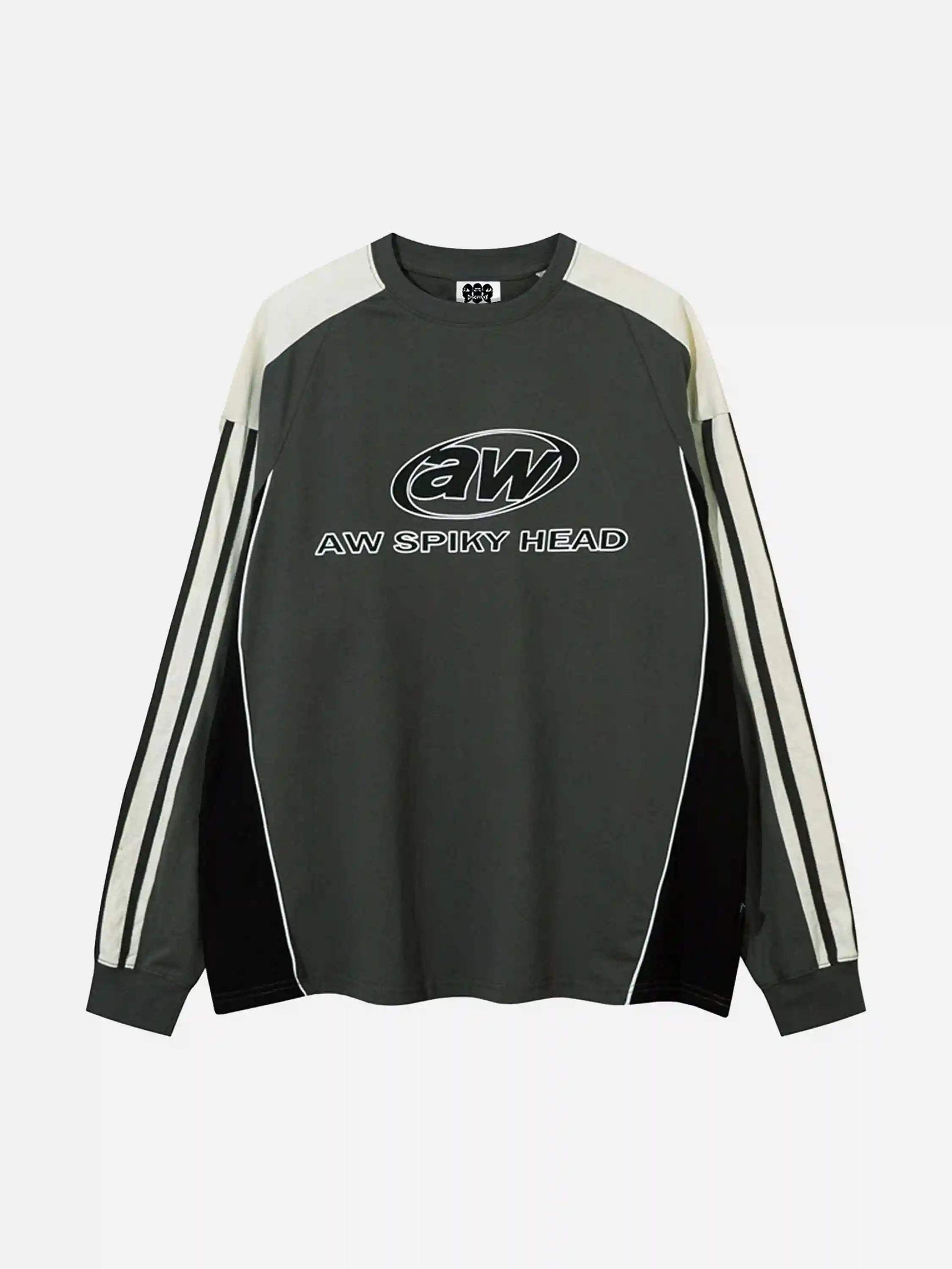 Disguisen Stripe Racing Long Sleeve Tee