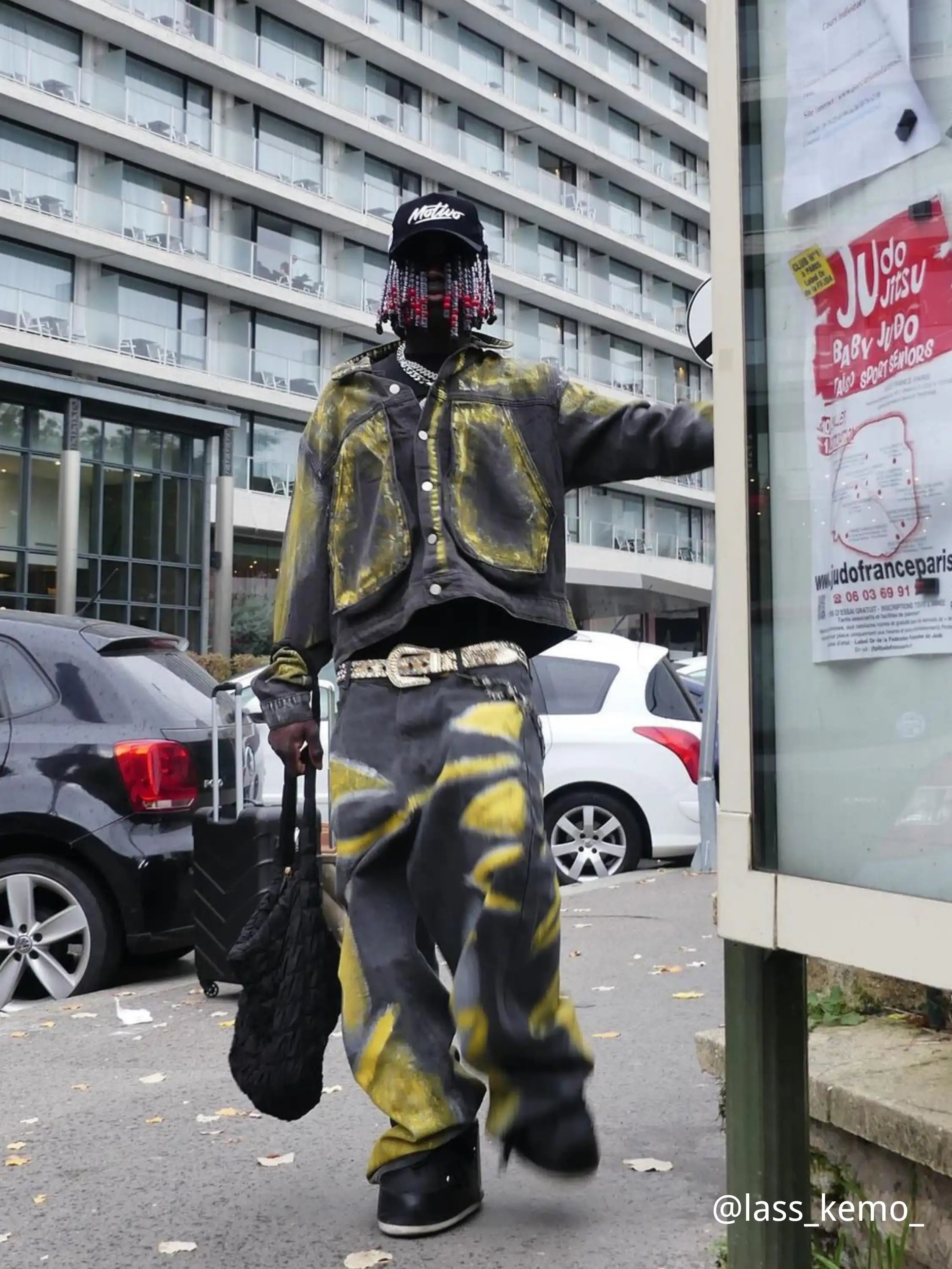 Disguisen Hand Painted Dirty Street Jacket