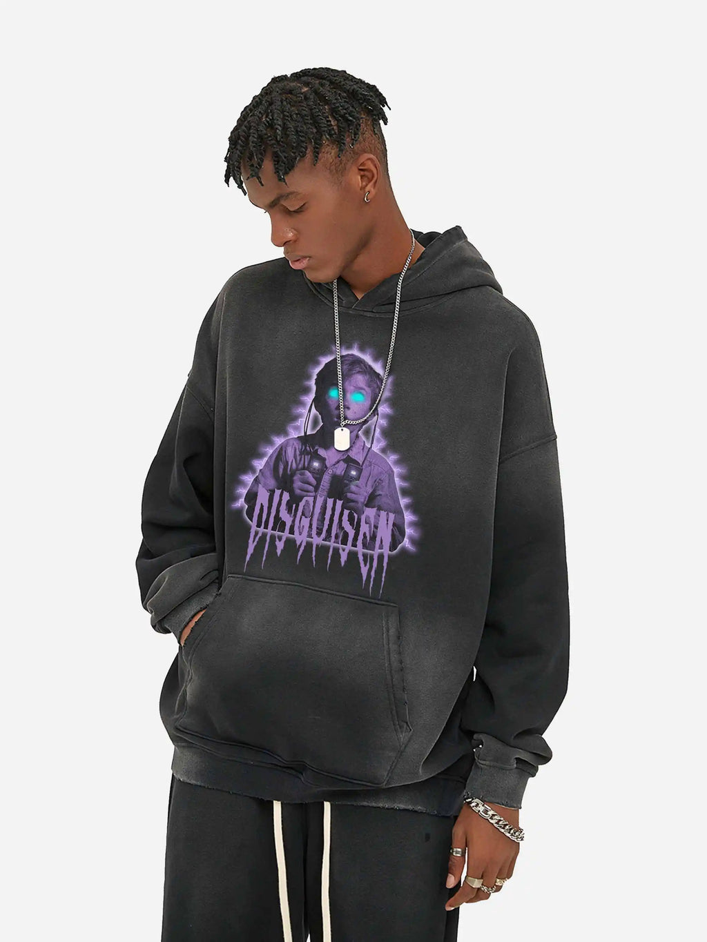 Disguisen Scared Little Boy Hoodies
