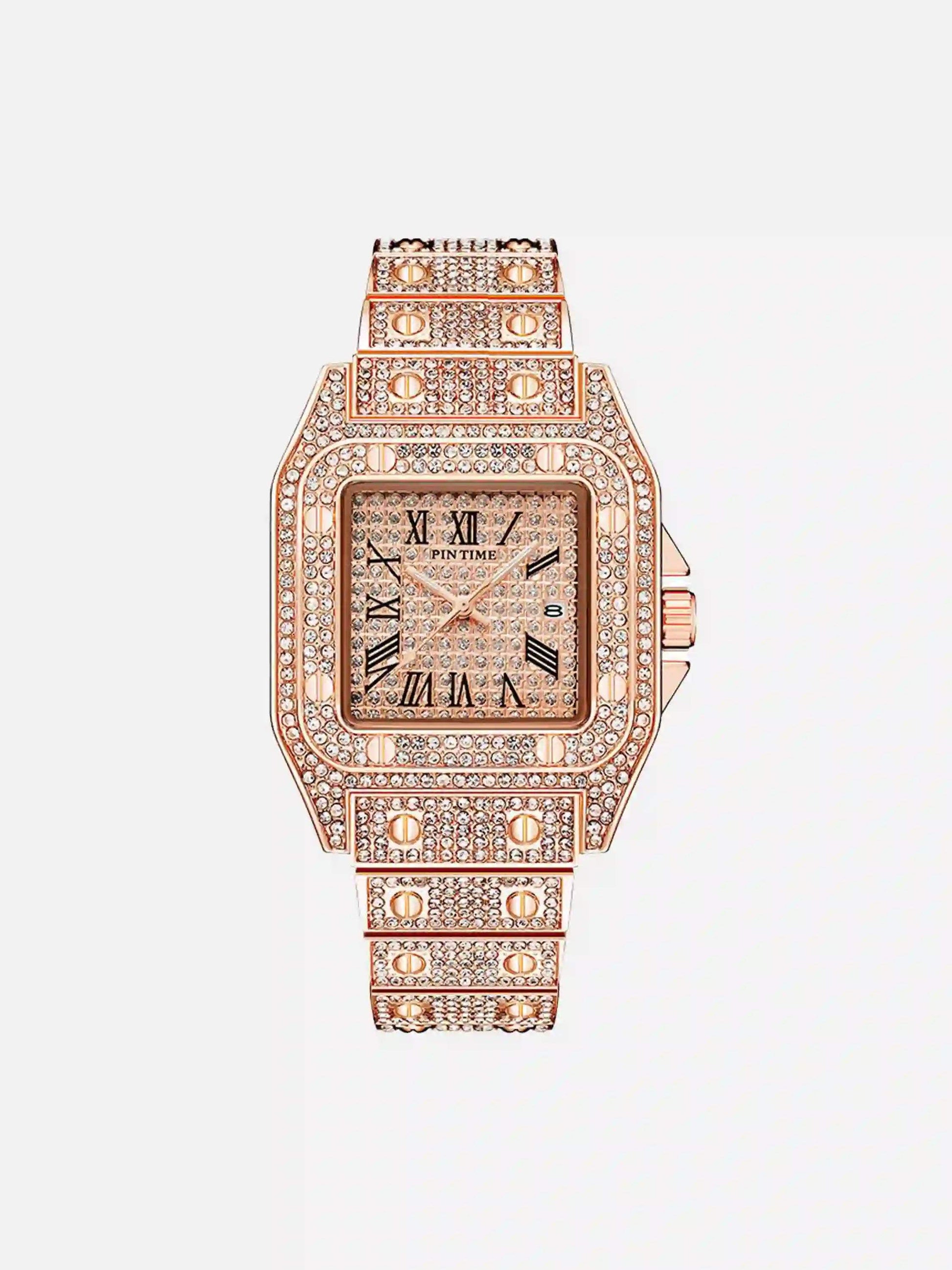 Disguisen Hip Hop Diamond Square Watch