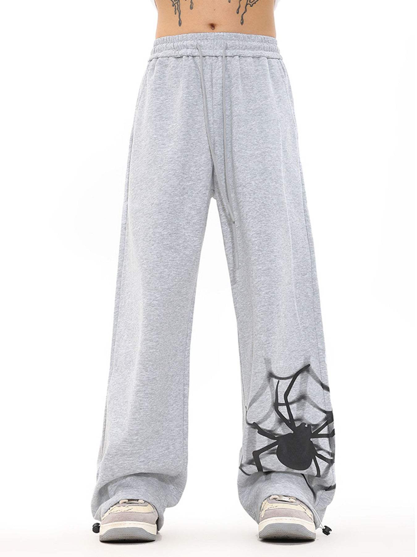Pantaloni casual con design retrò Disguisen Spider