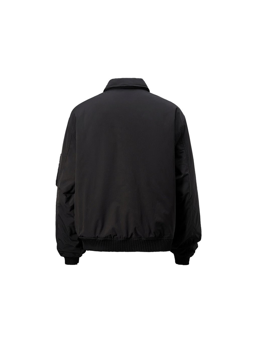 Simple Zip Lapel Jacket