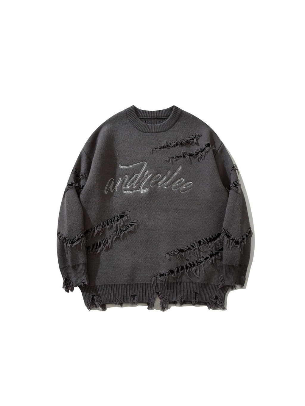 Vintage Ripped Lazy Style Sweater