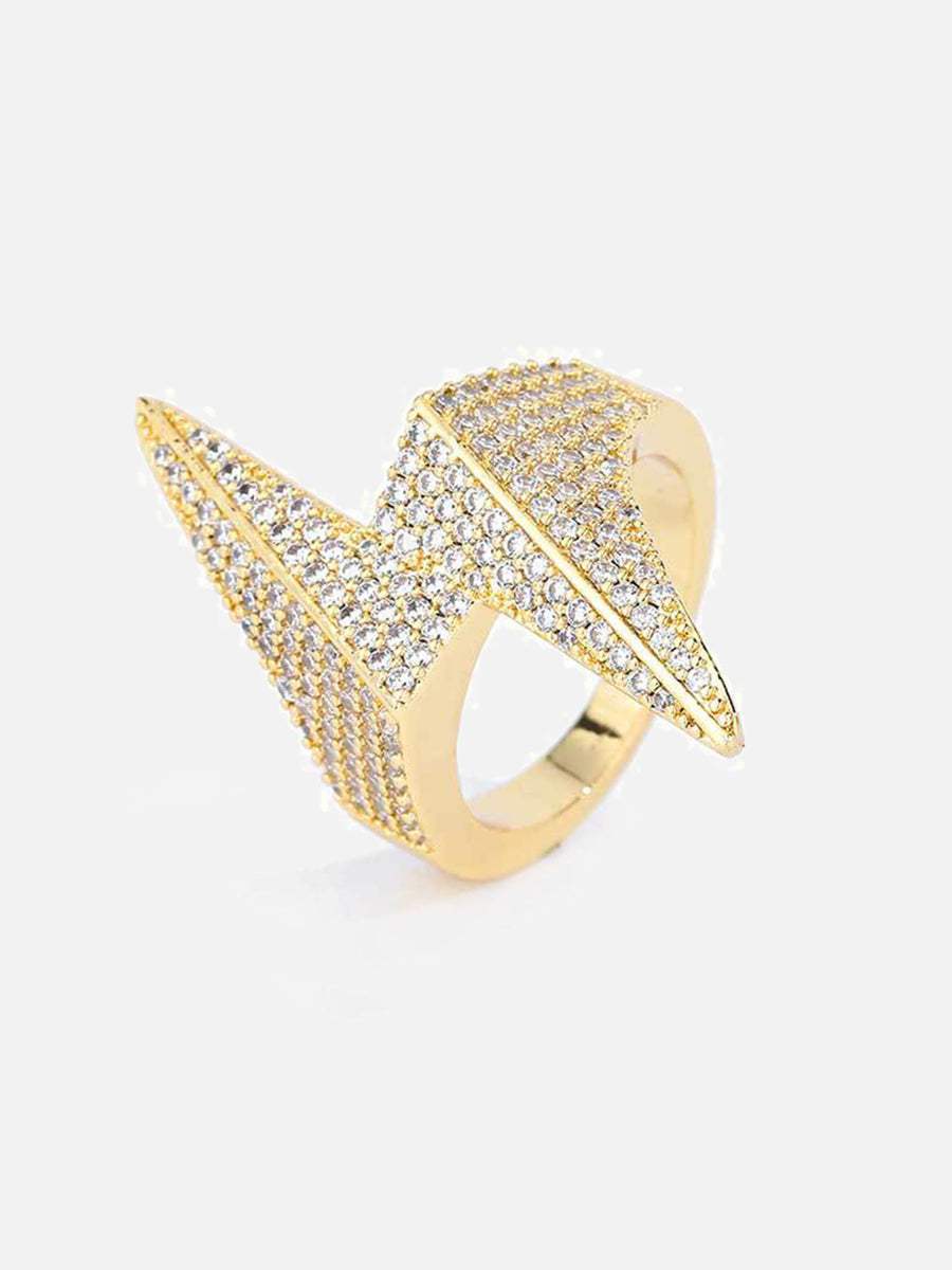 Disguisen Lightning Shape Diamond Ring