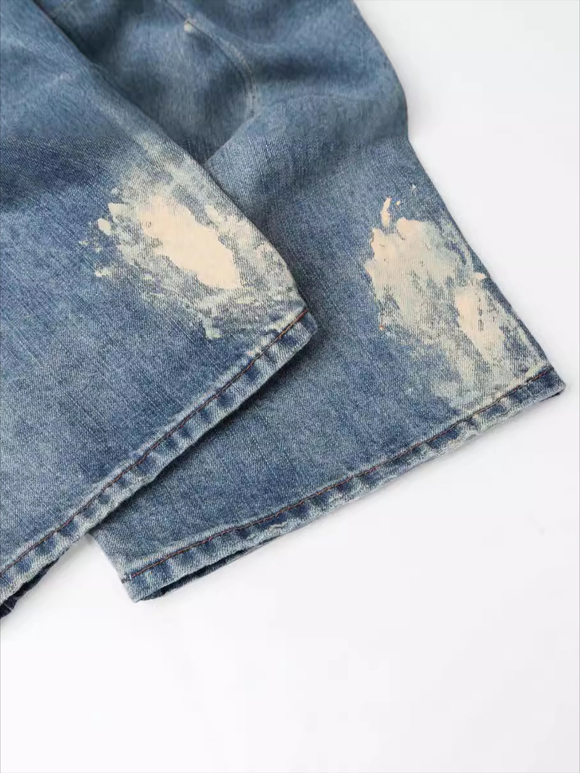 Vintage Washed Dirty Jeans