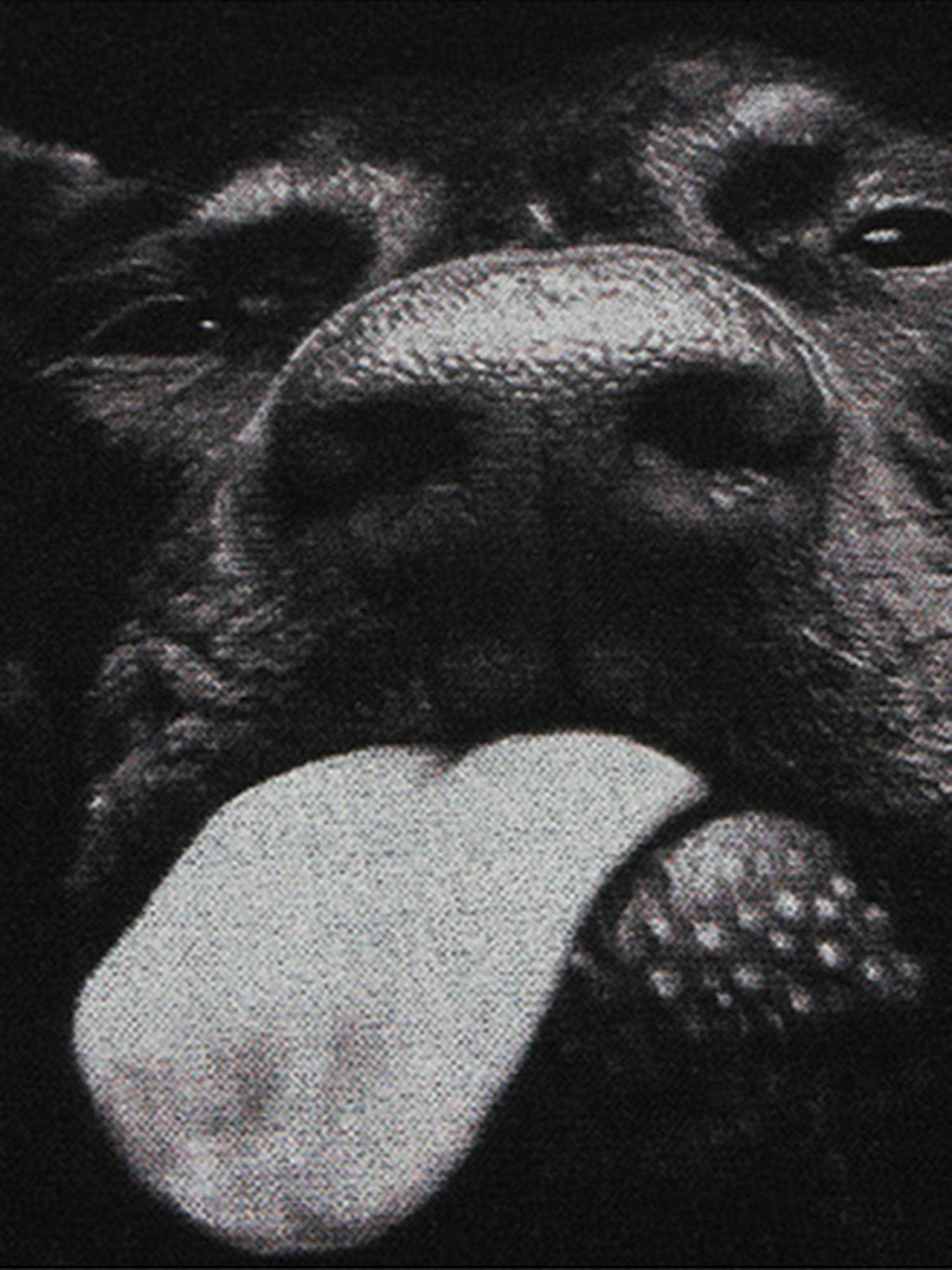 Disguisen Doberman Print Washed Vintage T-shirt