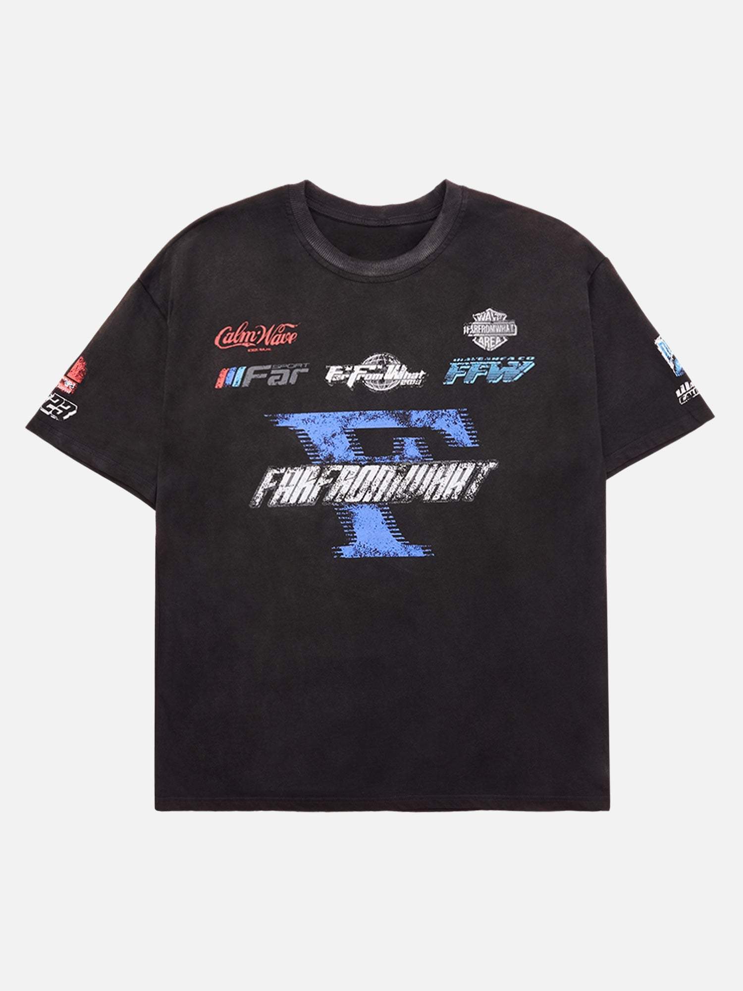 Disguisen Racing Afterimage Lettering T-shirt