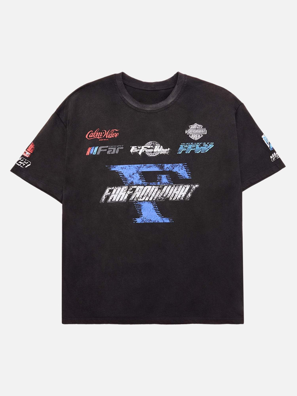 Disguisen Racing Afterimage Lettering T-shirt