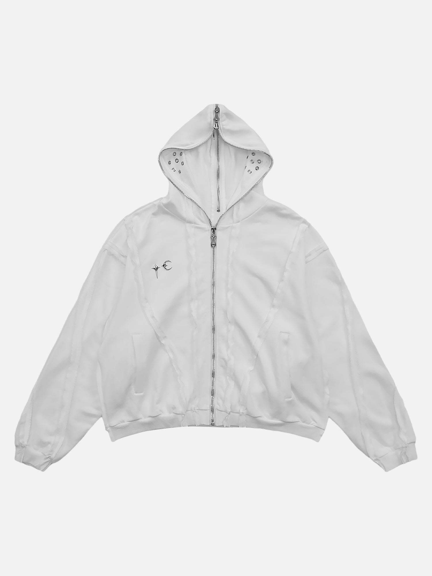 Disguisen Heavyweight Batik Washed Distressed Hoodie