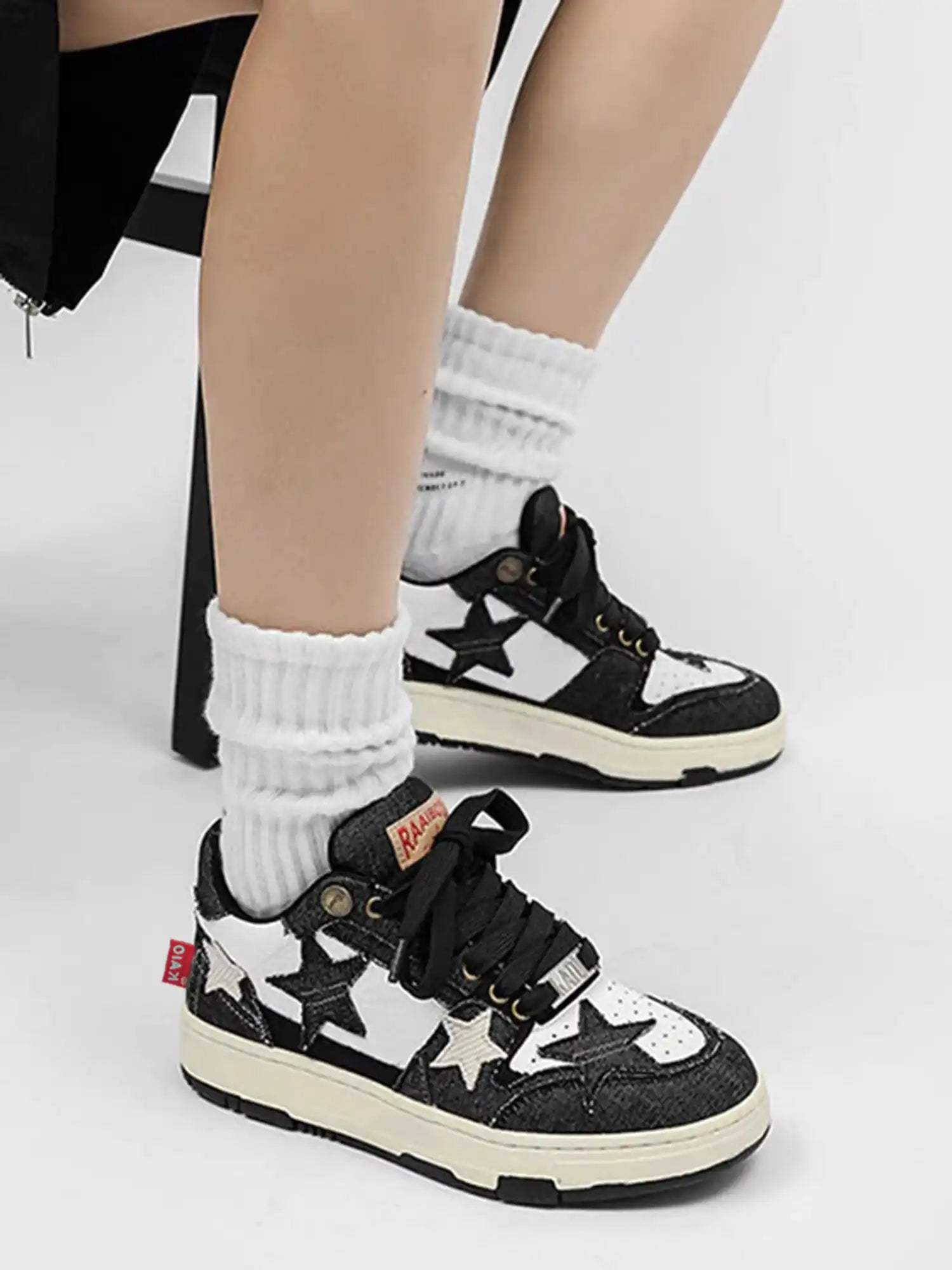Disguisen Retro Star Elements Casual Board Shoes