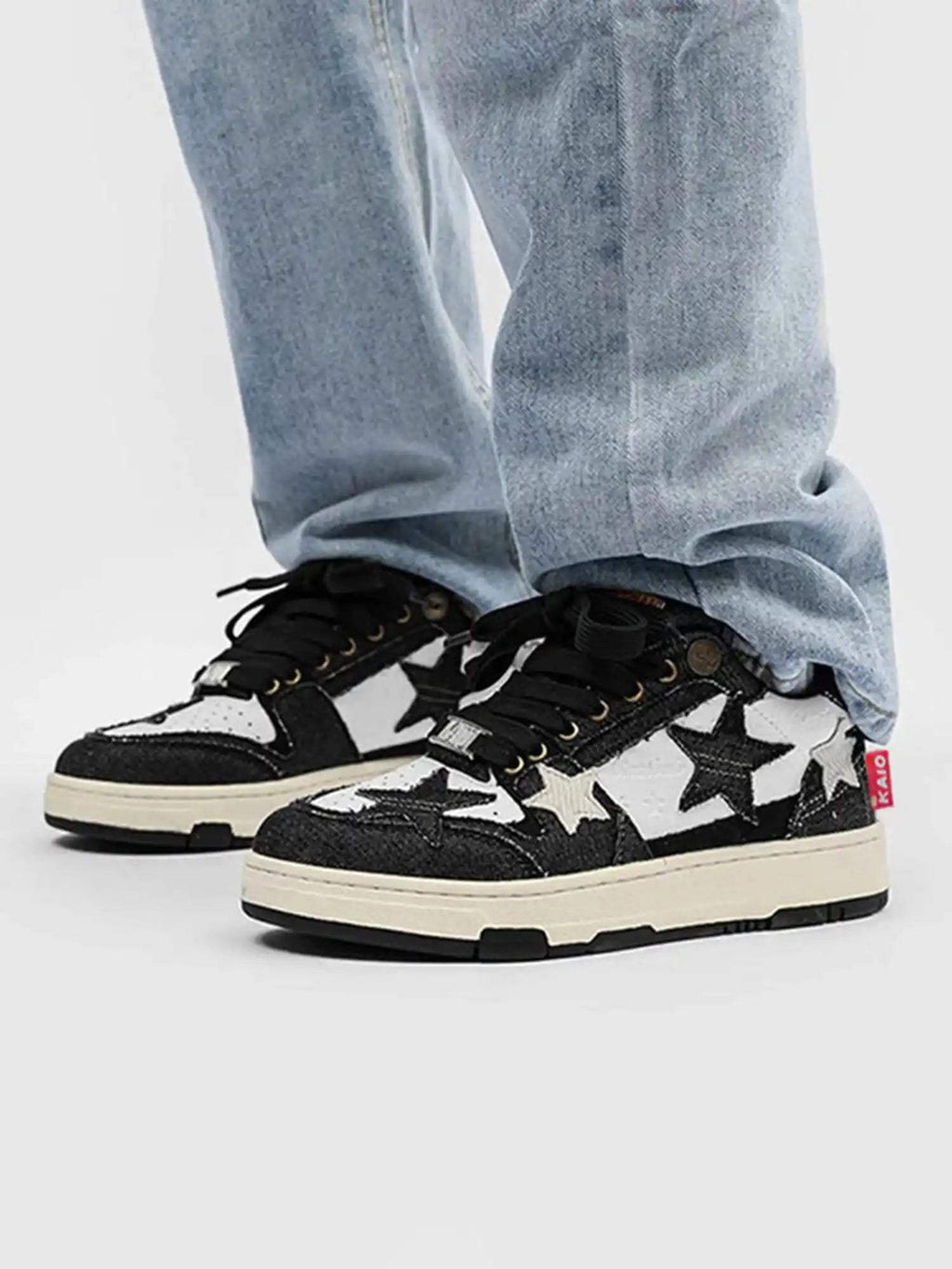 Disguisen Retro Star Elements Casual Board Shoes