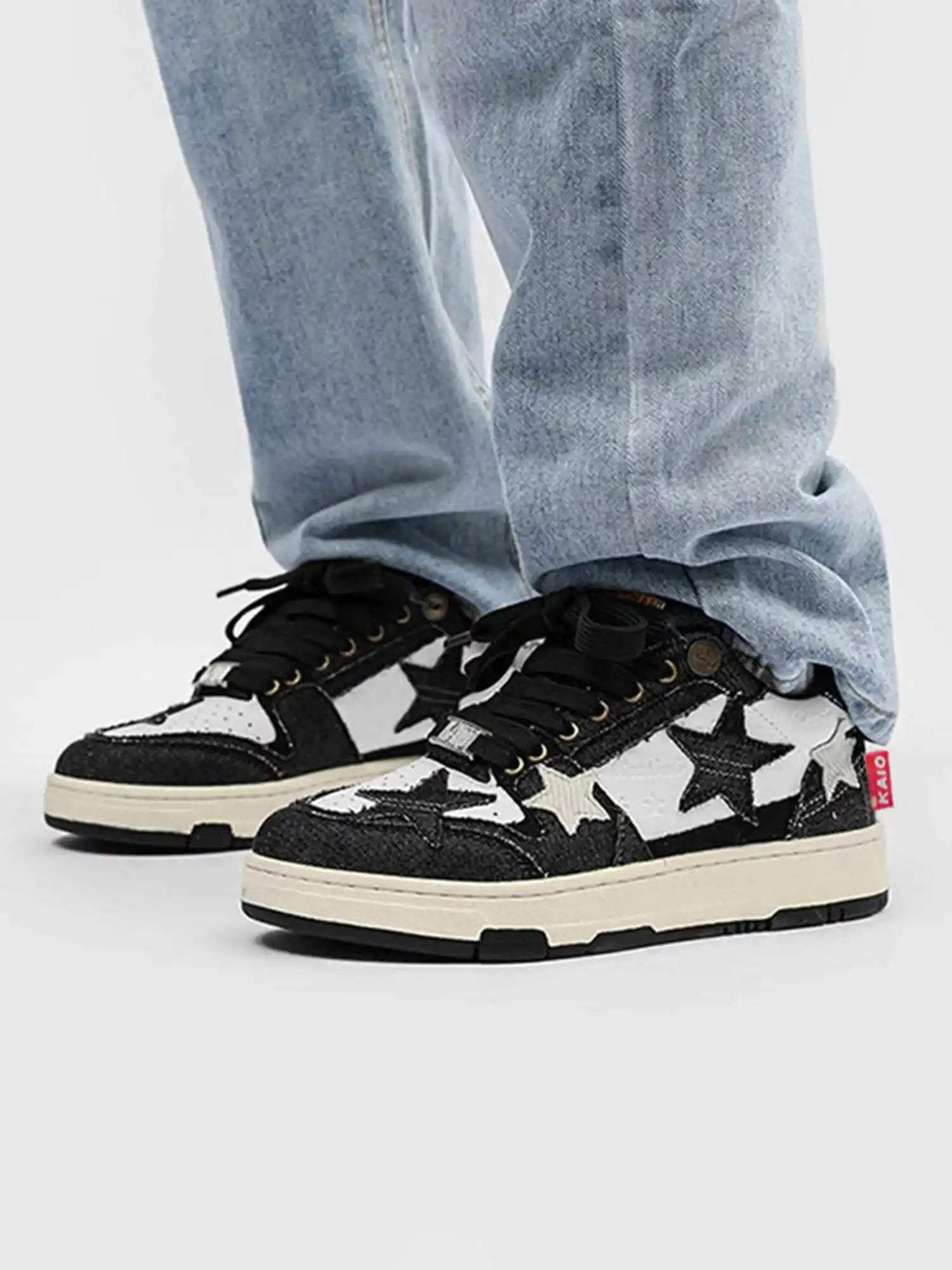 Disguisen Retro Star Elements Casual Board Shoes