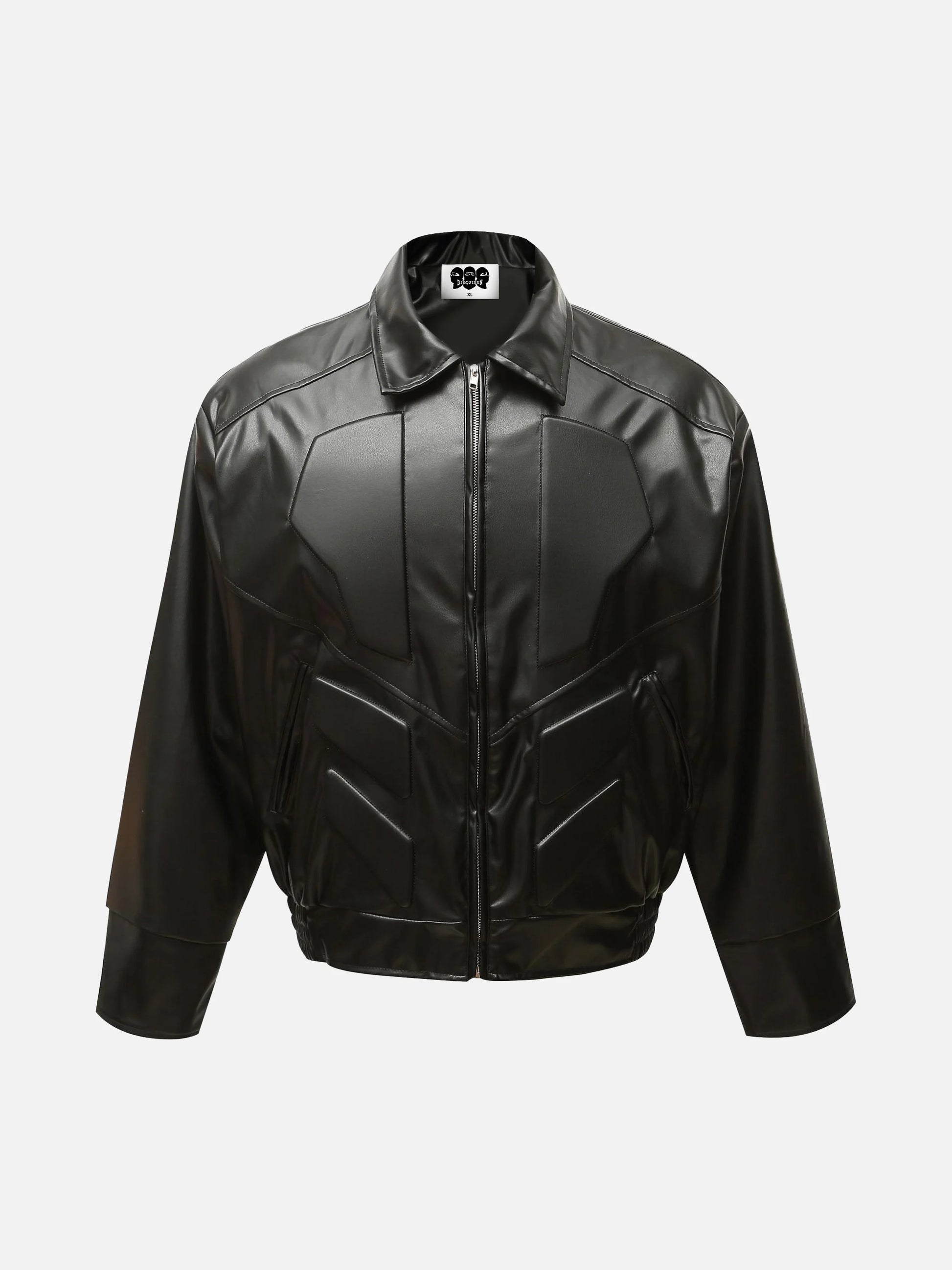 Futuristic Mecha Leather Jacket