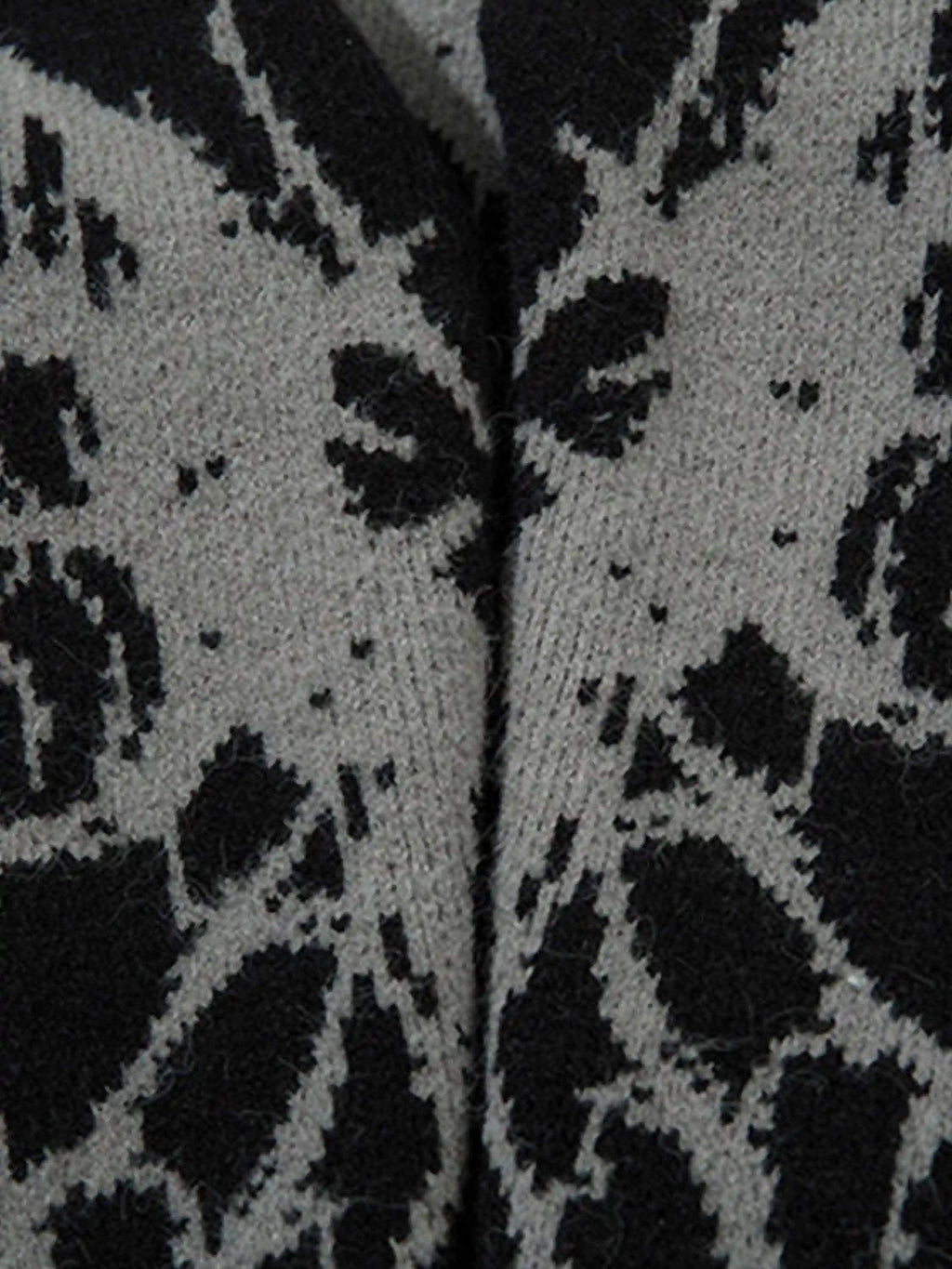 Disguisen Dark Spider Web Zipper Stand Collar Cardigan