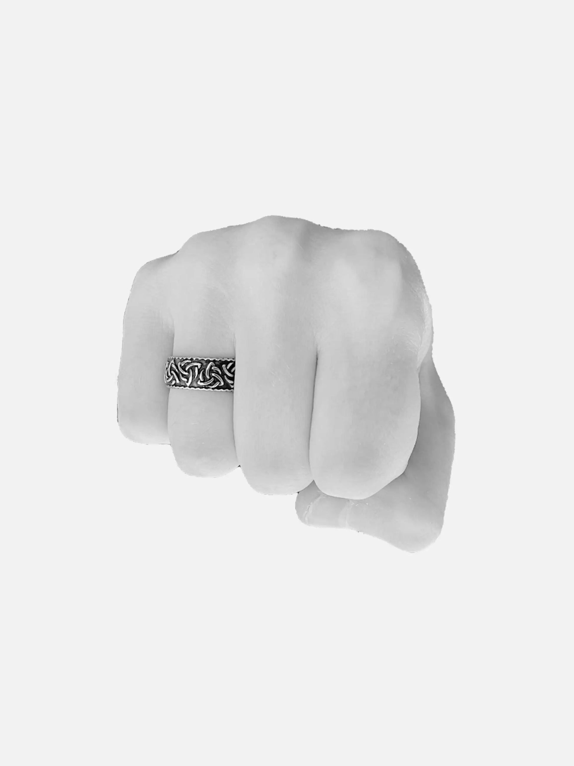 Vintage Looping Triangle Ring