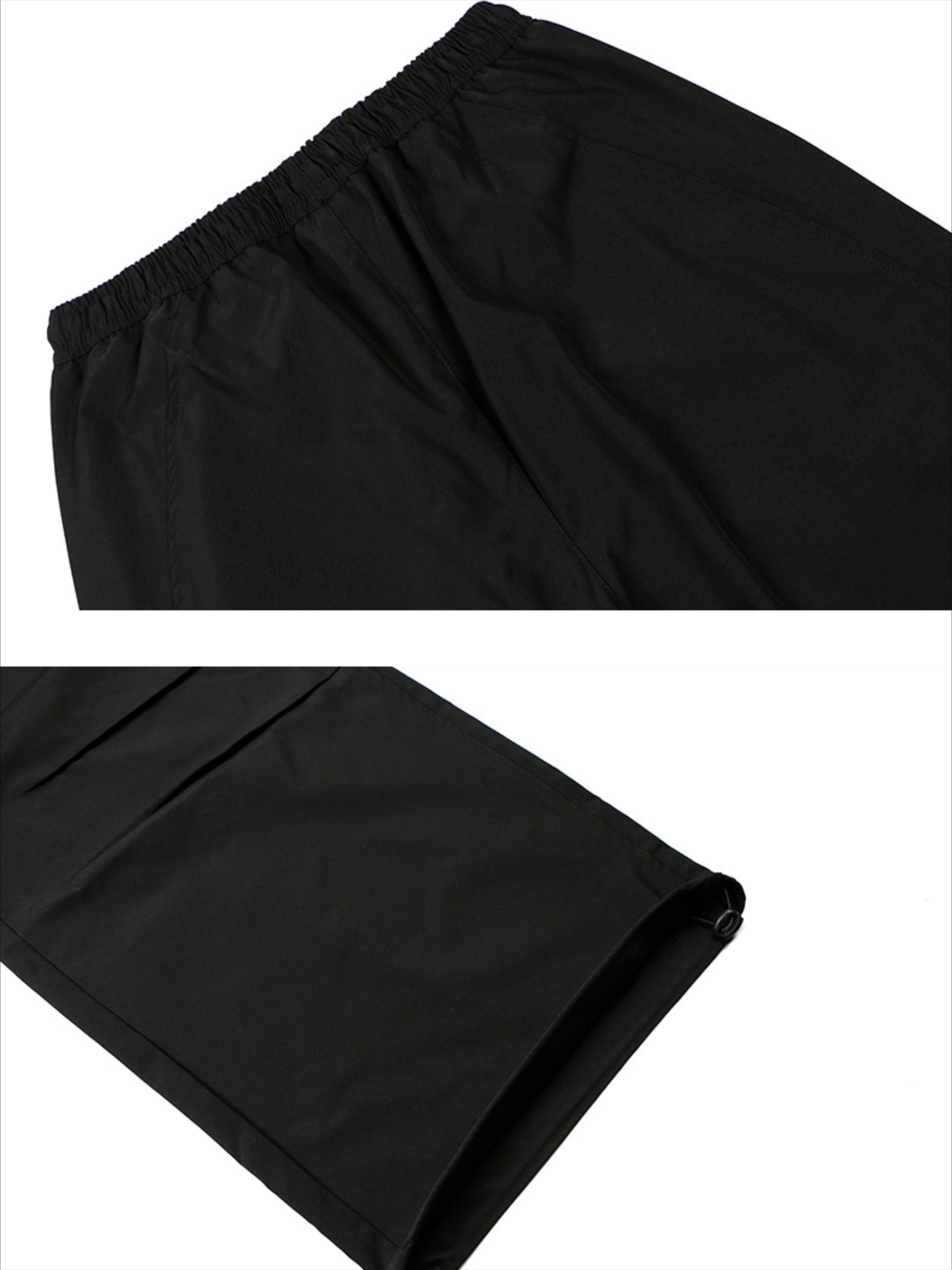 Drawstring Pleated Pants