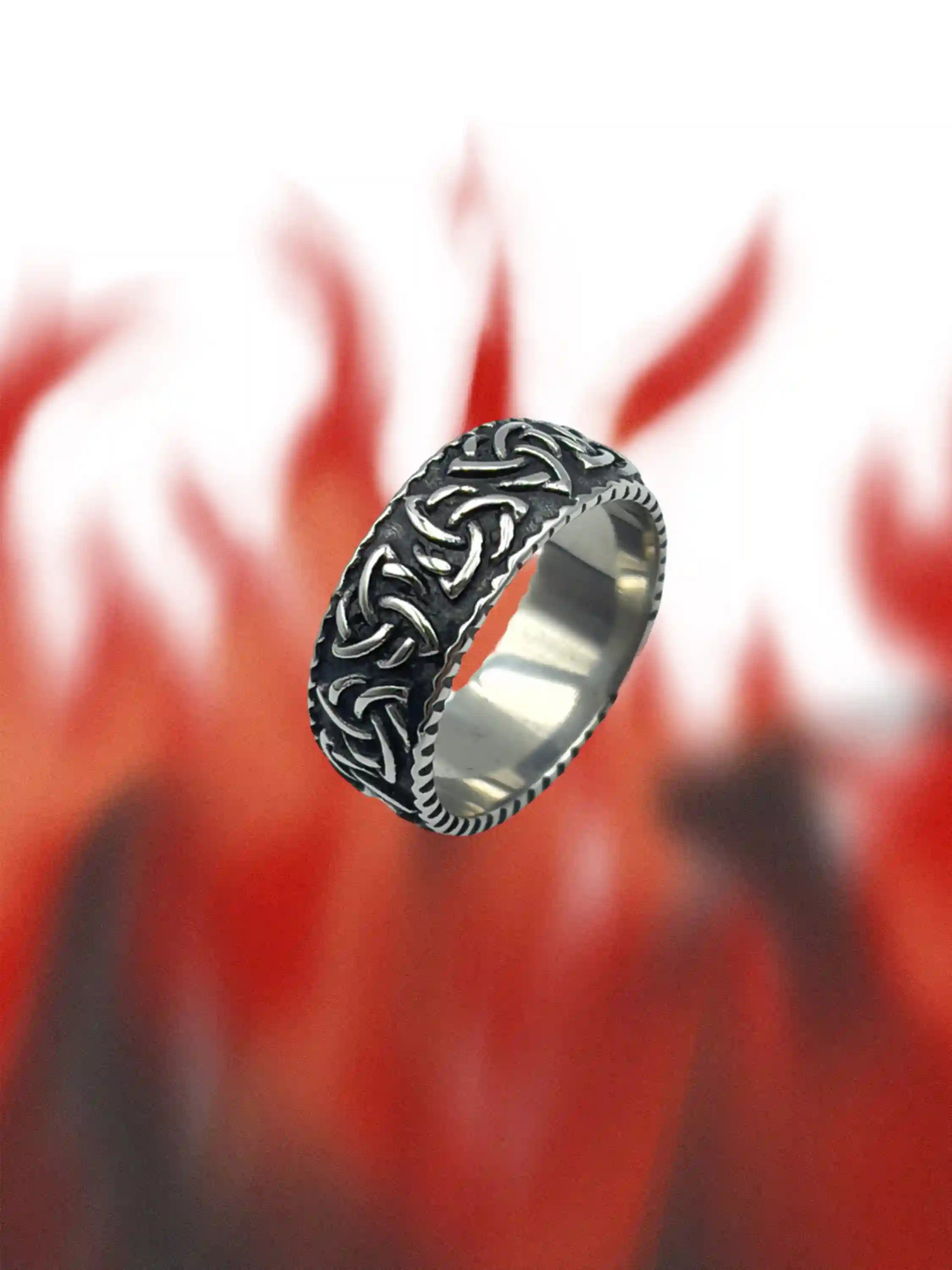 Vintage Looping Triangle Ring