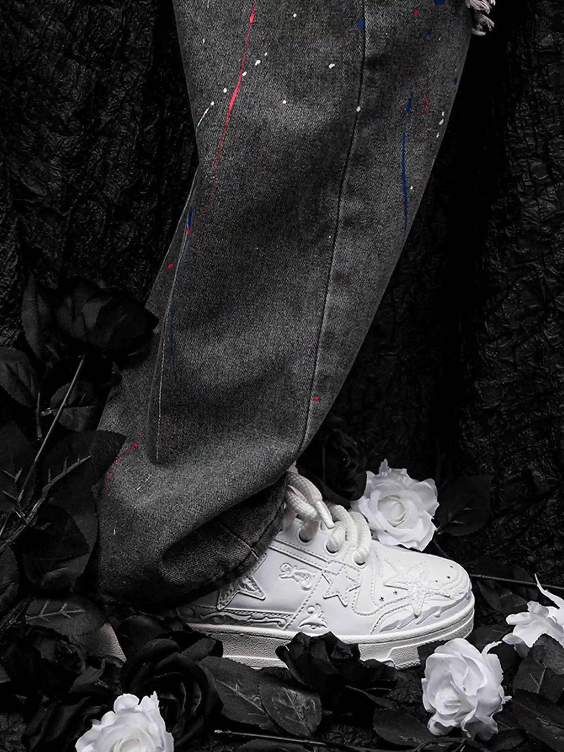 Disguisen Hip-Hop Star Embossed Sneakers