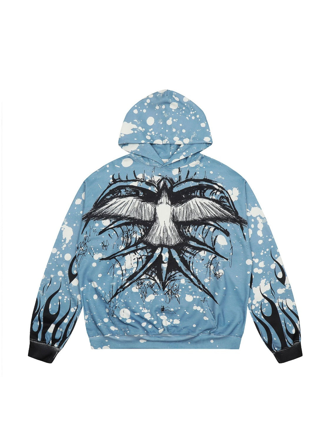 Graffiti Print Hoodie