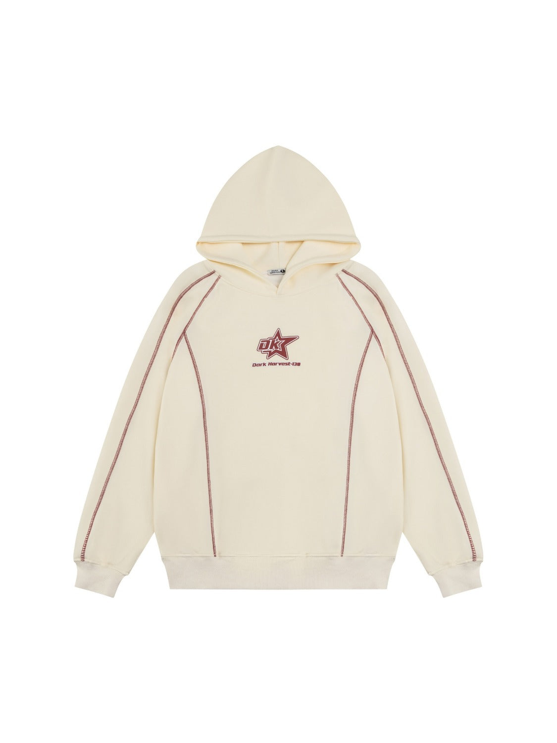 Street Line Assemble Print Hoodie