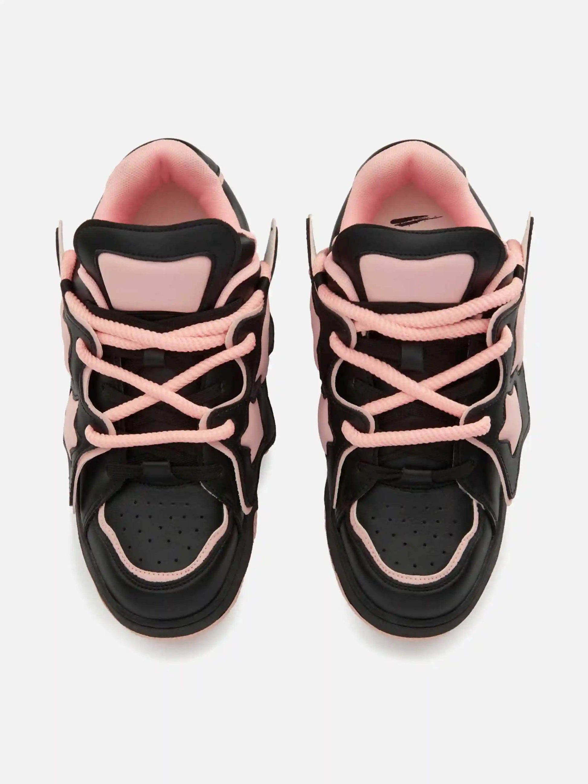 Disguisen Star Thick Bottom Board Shoes Couple