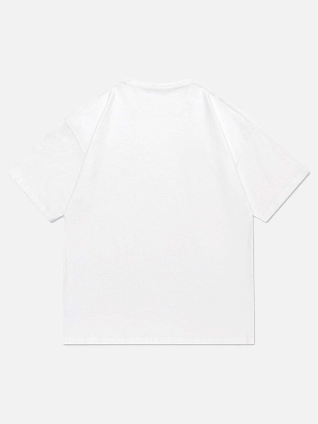 Disguisen Letter Print Street Loose T-shirt