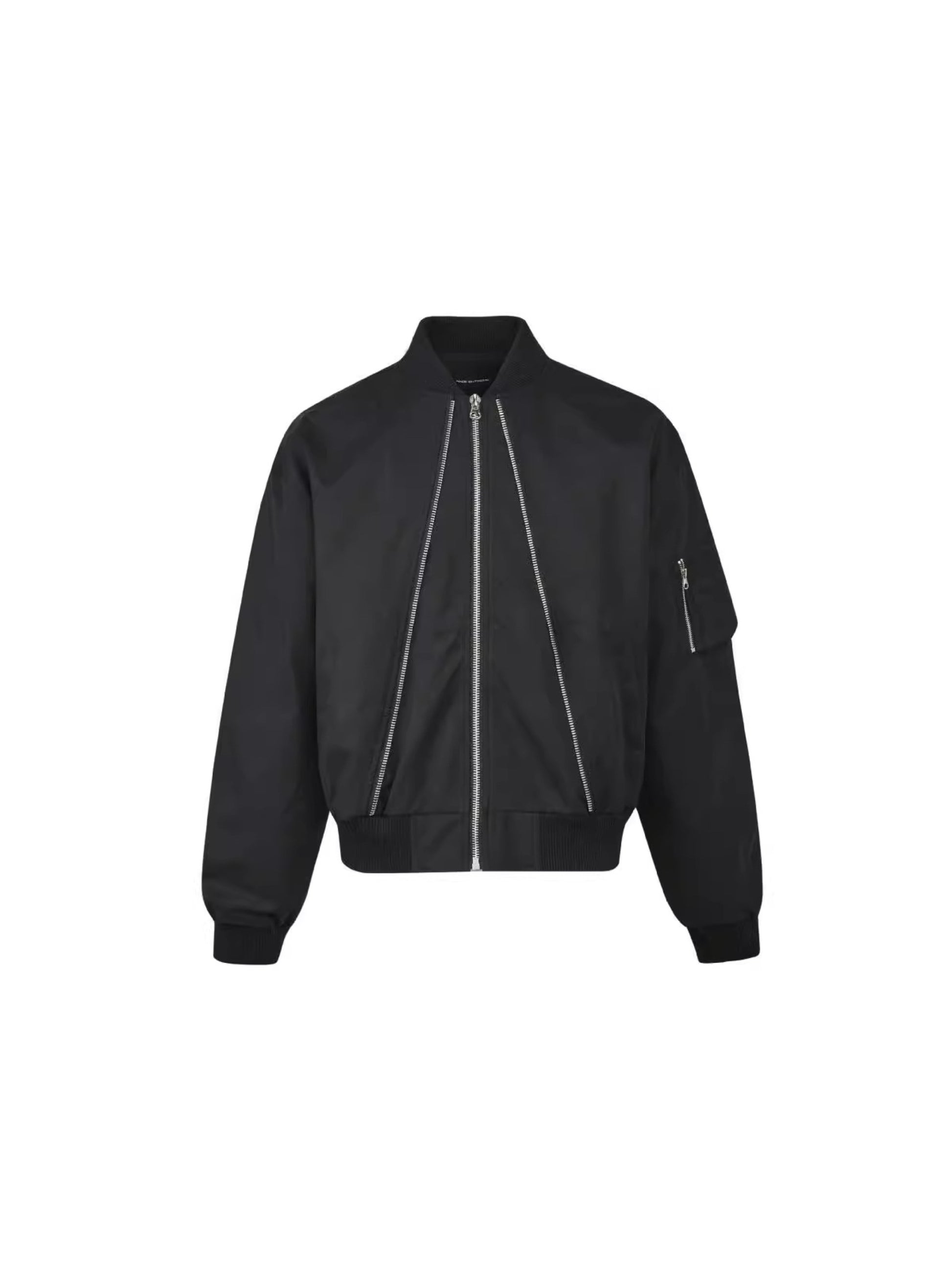 Patchwork Bomber Jacket