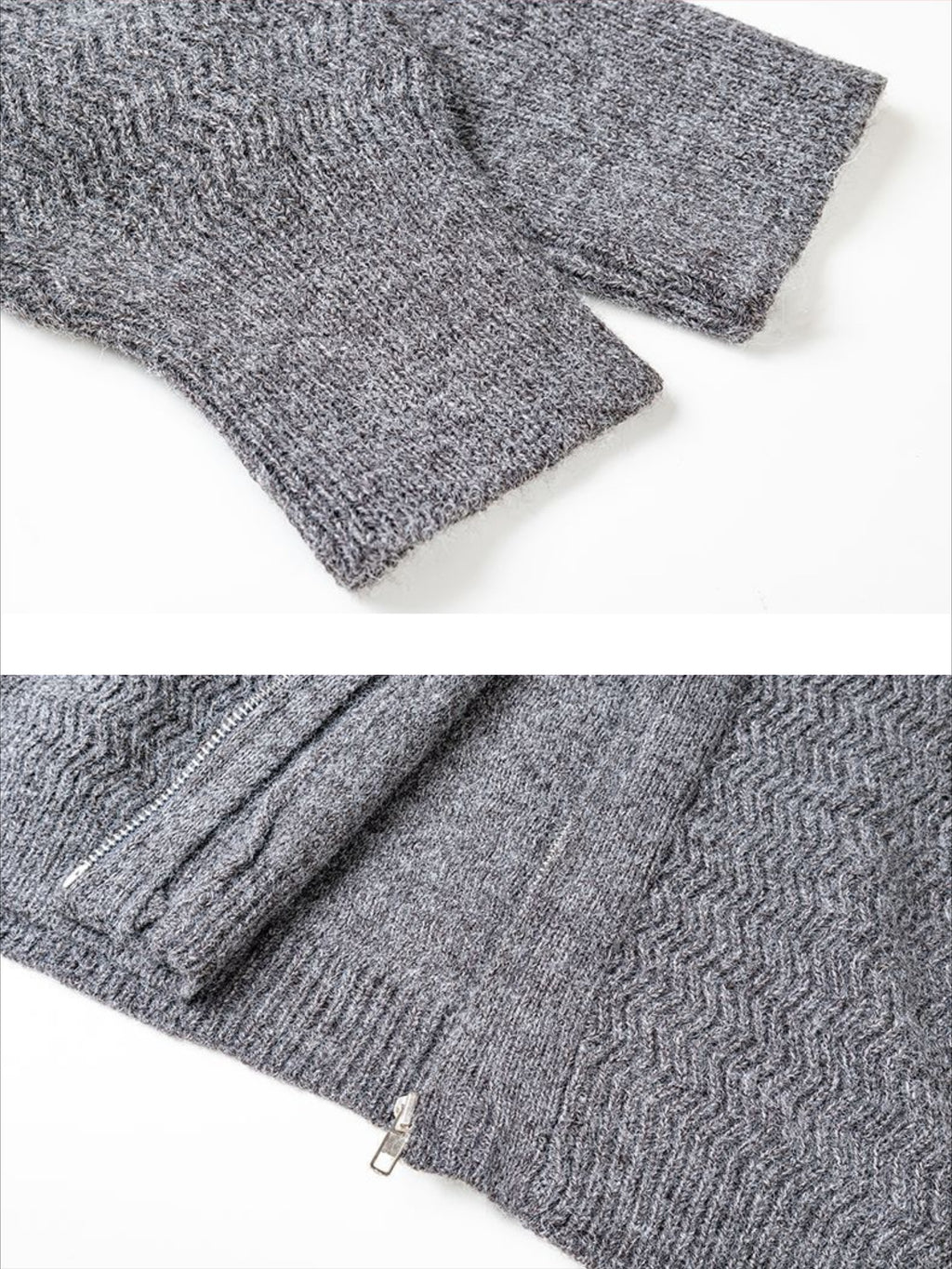 Vintage Braided Texture Sweater