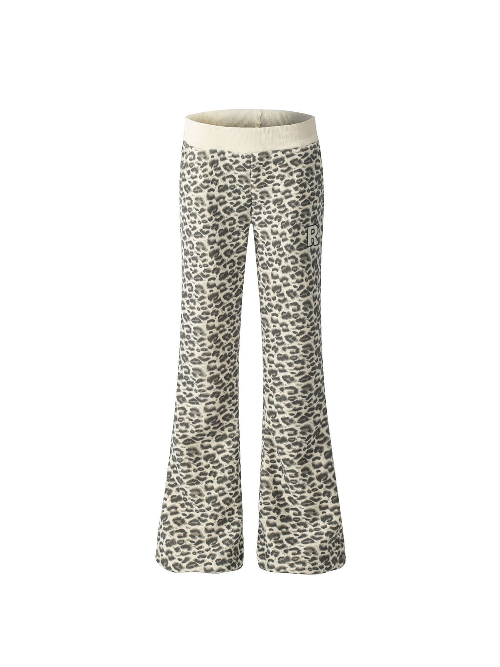 Vinatge Leopard Horn Fleece Pants