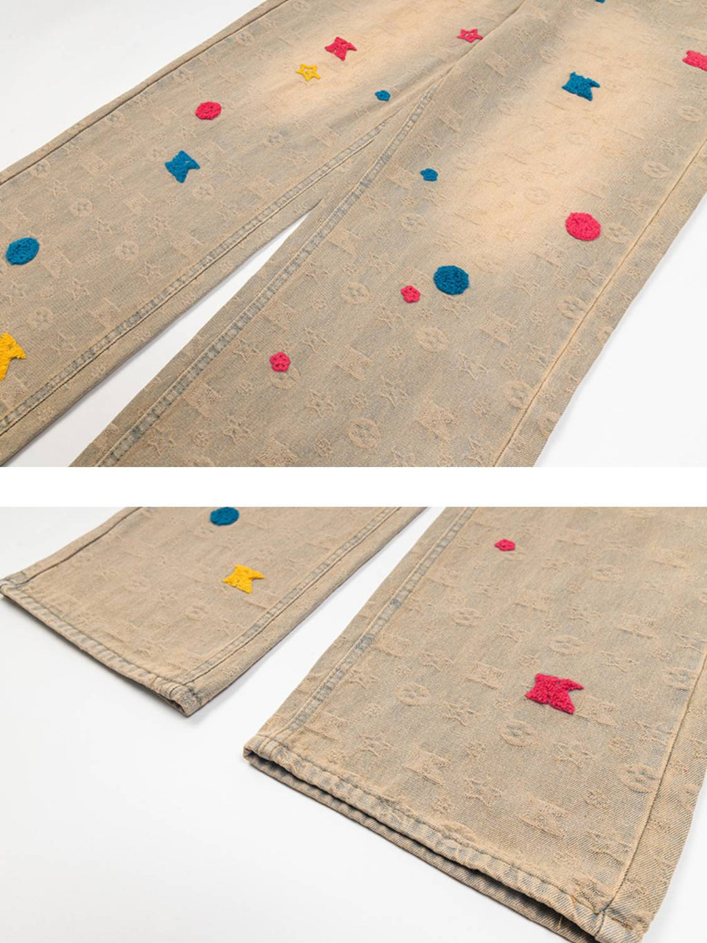 Towel Embroidery Jeans