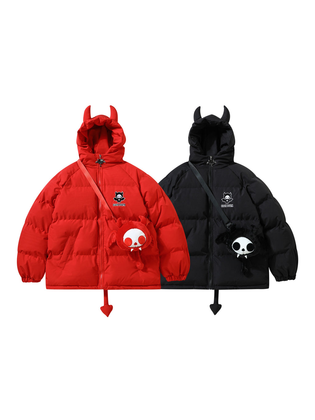 Devil Horn Hooded Coat