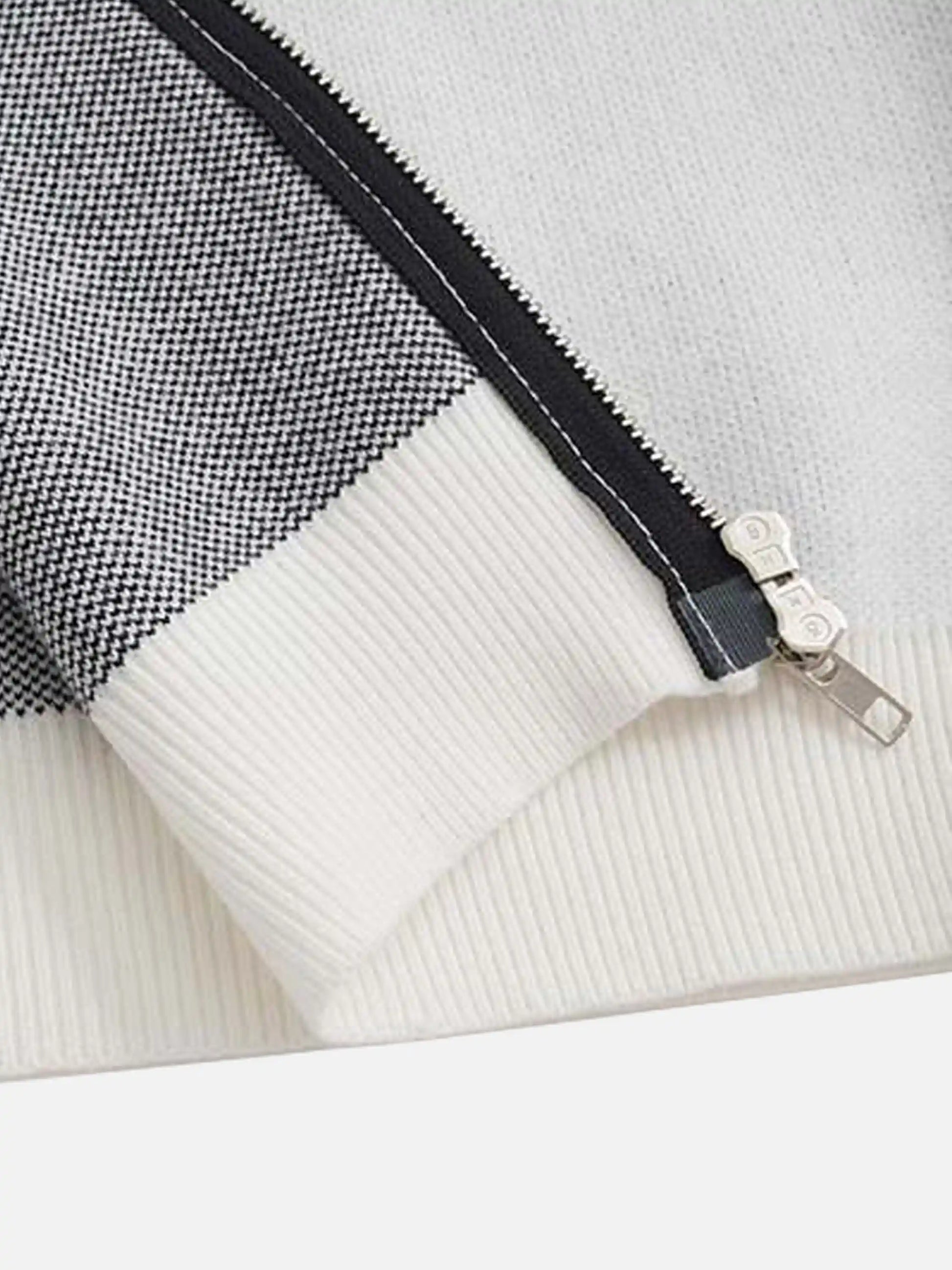 Disguisen Vintage Thorns Stand Collar Cardigan