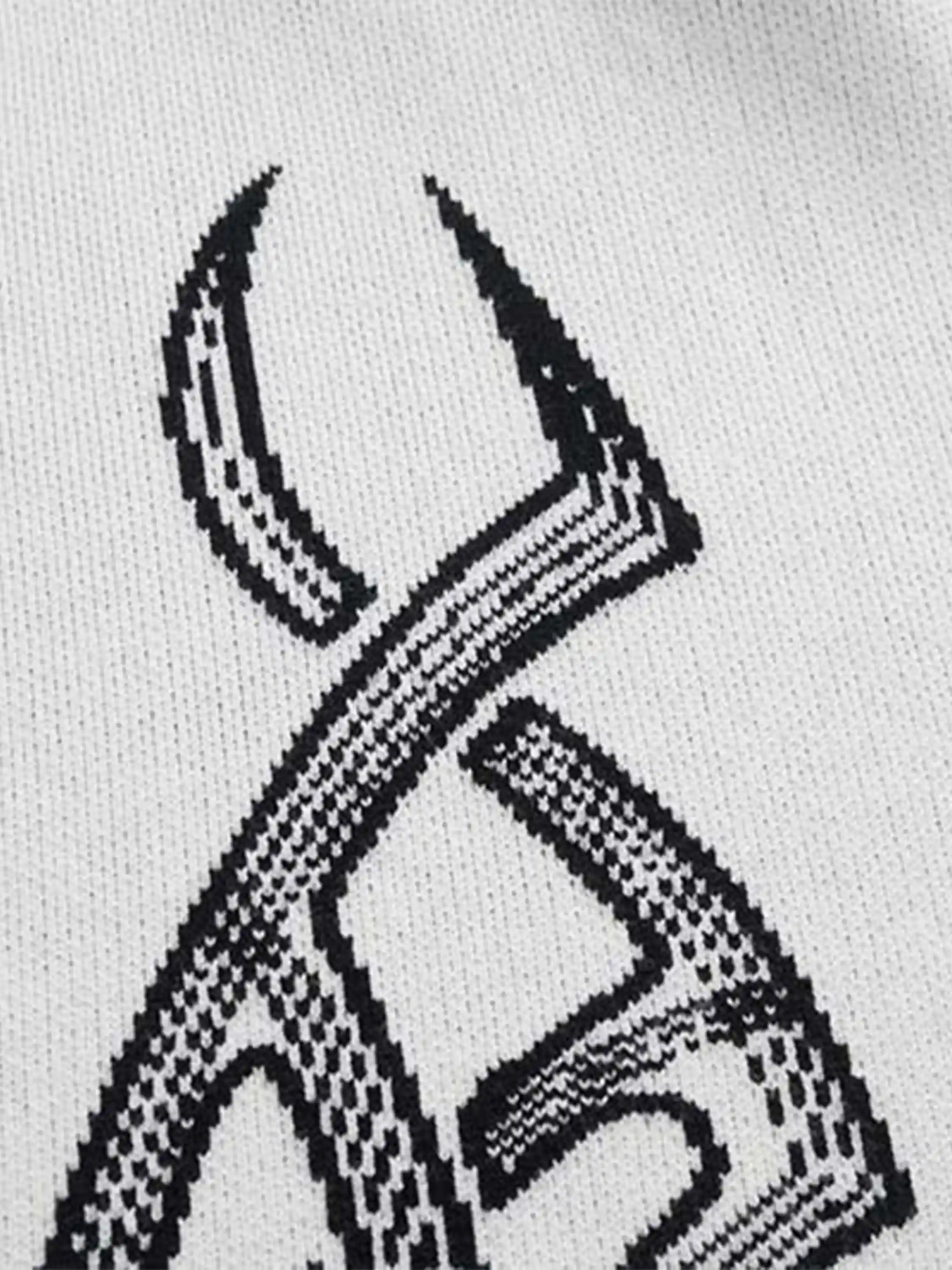 Disguisen Vintage Thorns Stand Collar Cardigan