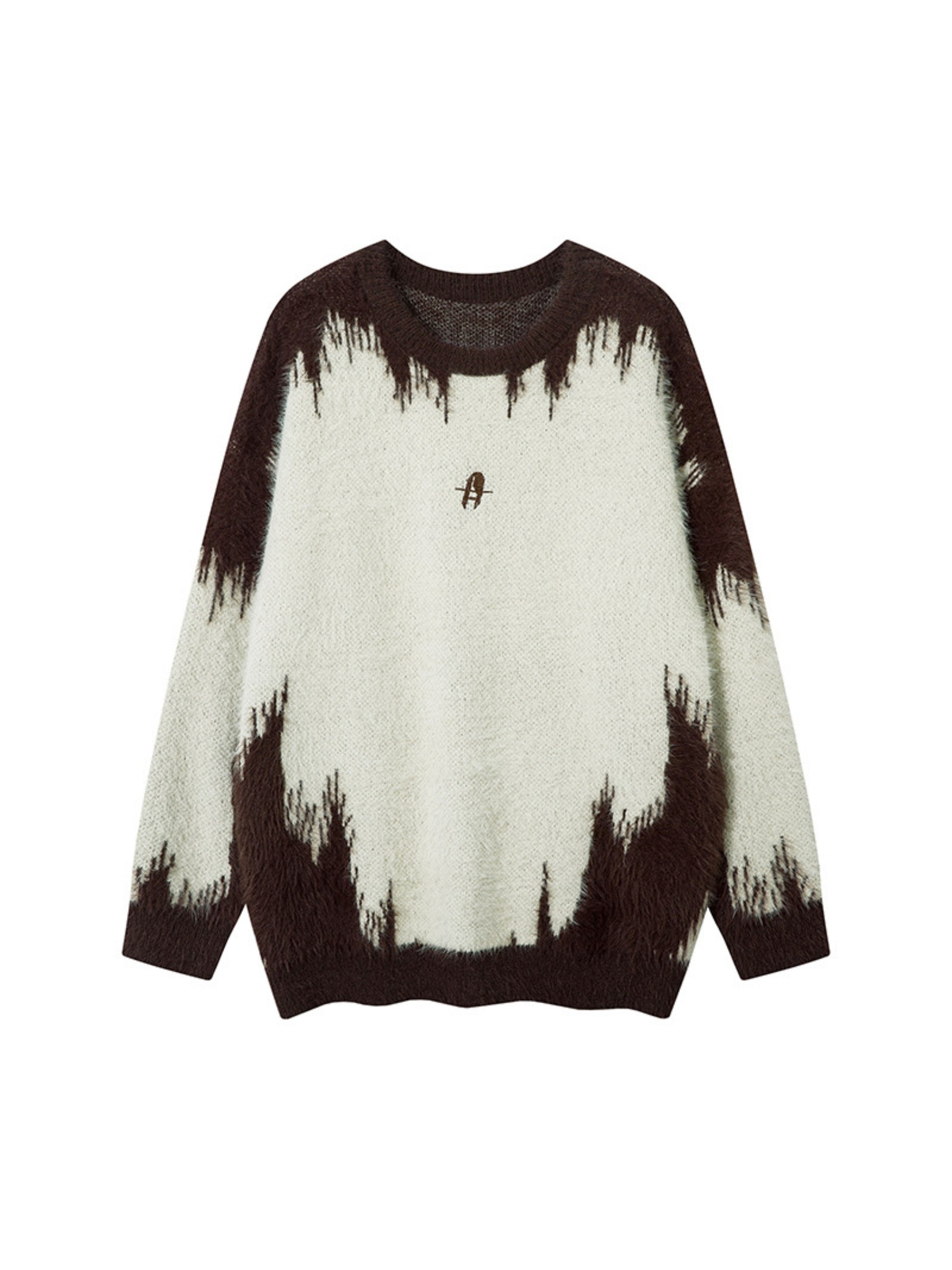 Letter Jacquard Sweater