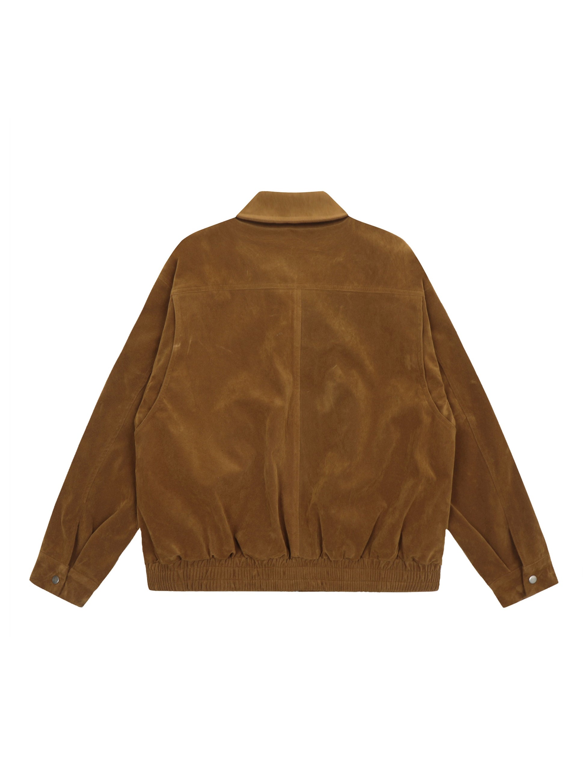 Vinatge Leisure Faux-Fur Collar Jacket